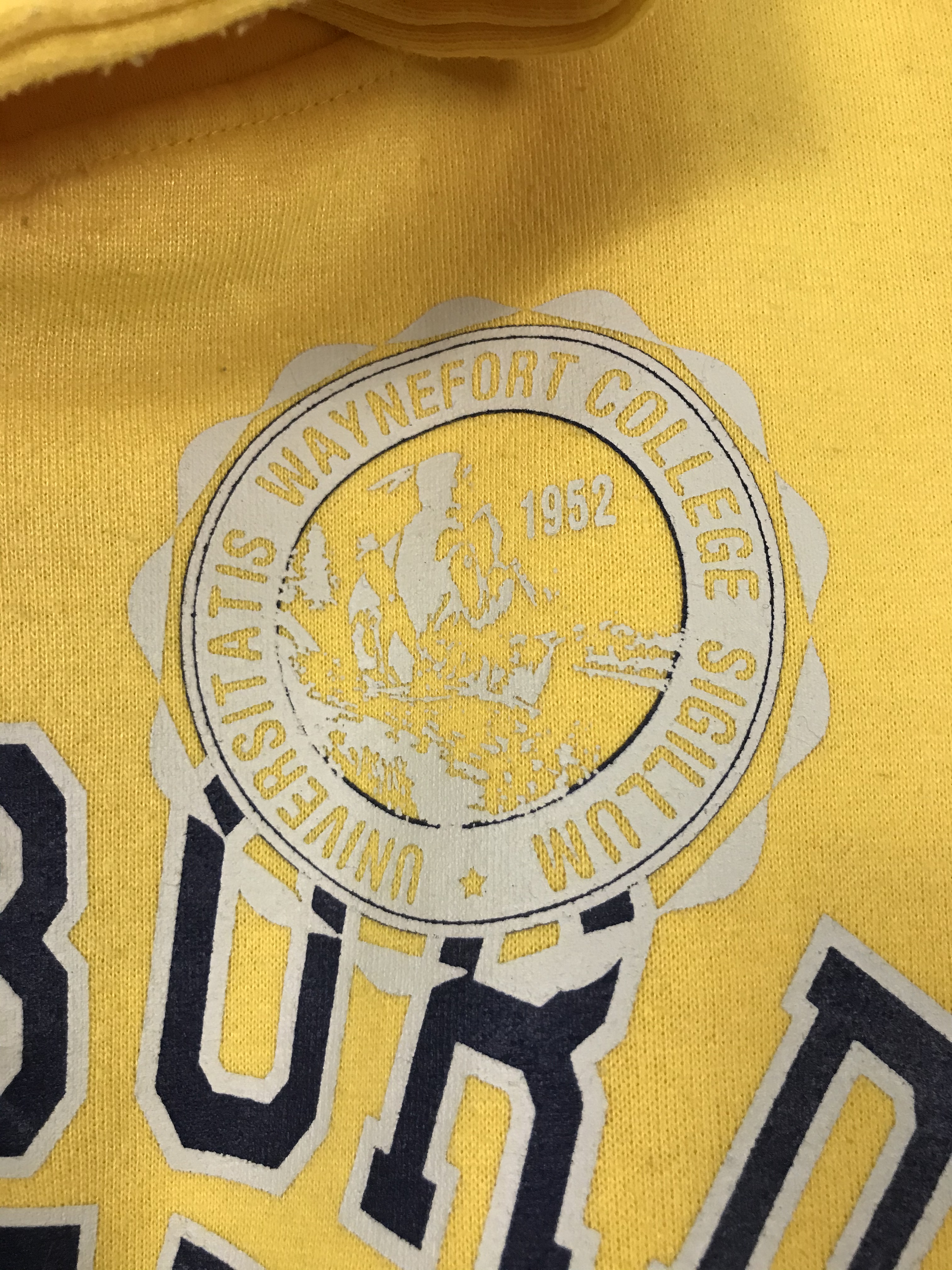 Japanese Brand - Glasboard States Yellow Hoodie Sweatshirt #2275 - 7