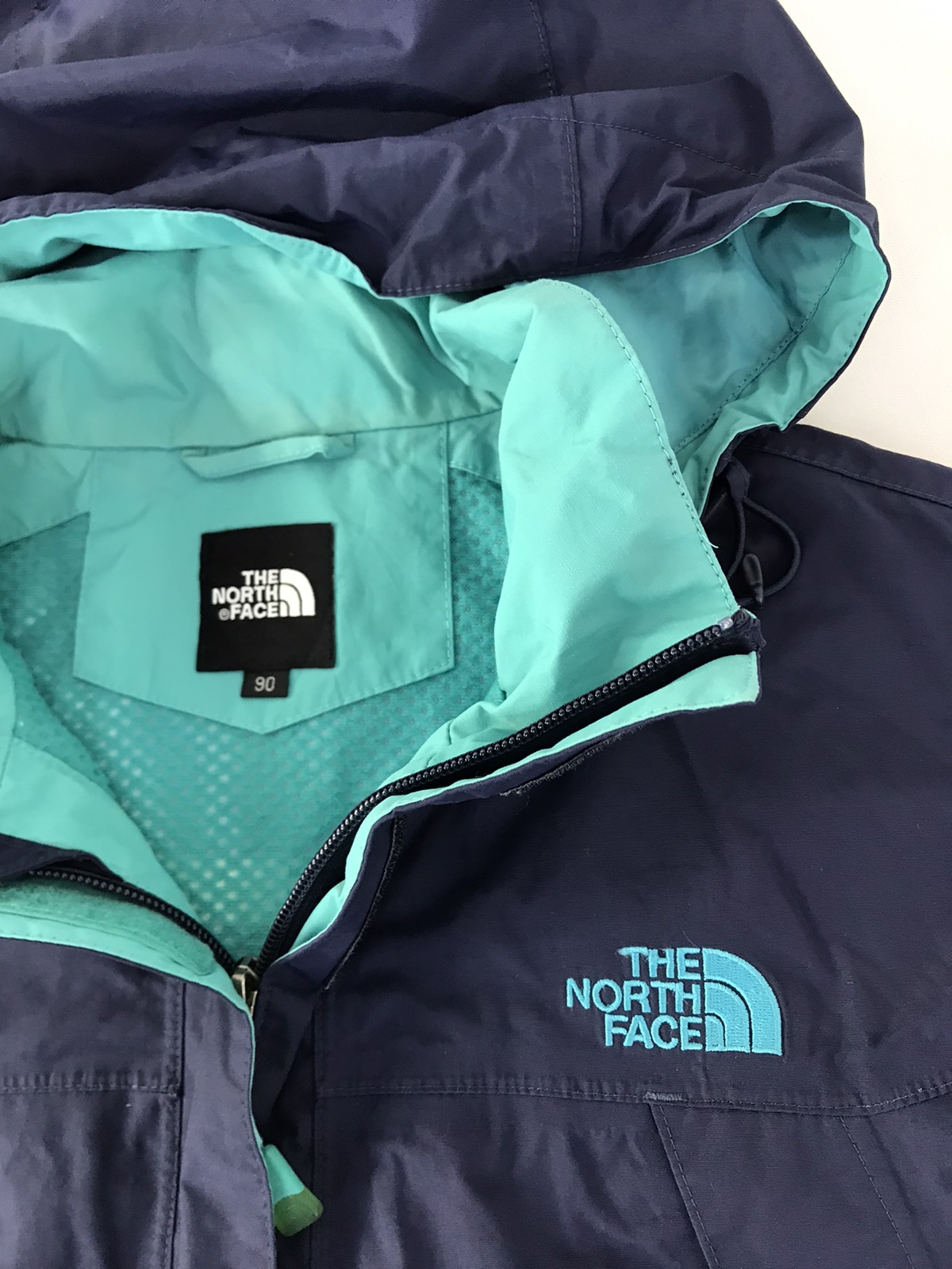 The North Face Quilted Jacket Zipper Style Outdoor Hiking - 5