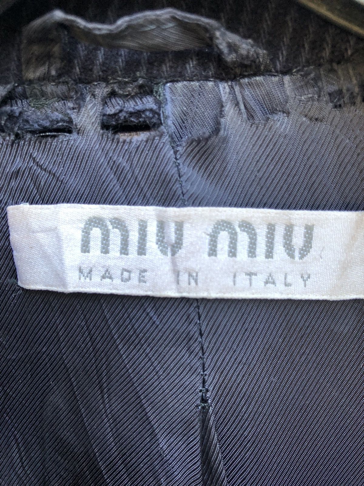 Vintage - Miu Miu Striped Coat - 7