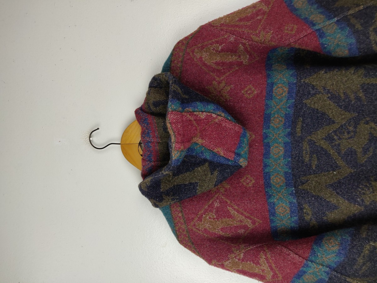 L.L. Bean - L. L. Bean Aztec Tribe Ski Hoodie Jacket - 11
