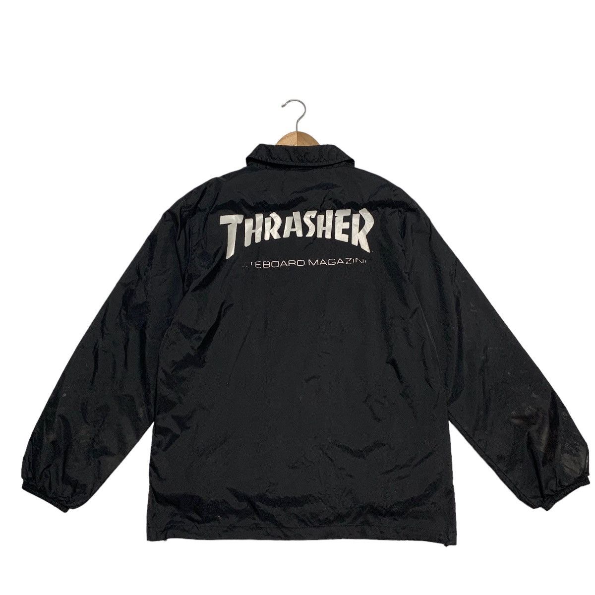 Thrasher Skateboard Magazine Big Logo Nylon Jacket - 1