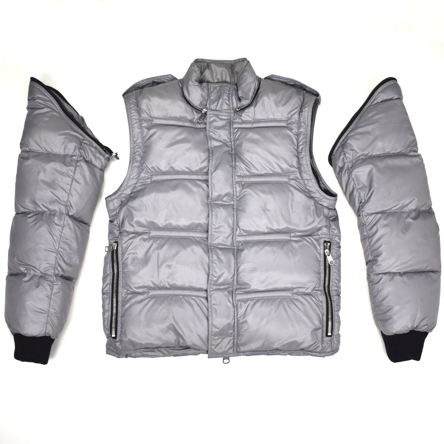 DIOR HOMME FW08 Goose Down Convertible Puffer Jacket - 2