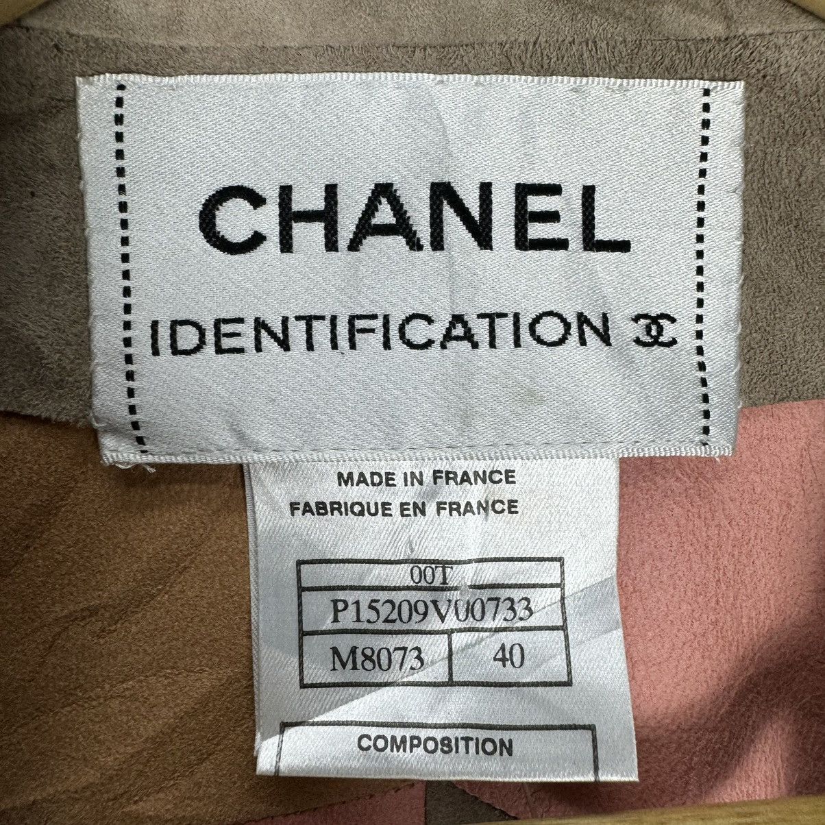 🌟CHANEL IDENTIFICATION AW2000 PATCHWORK SUEDE GOAT LEATHER - 10