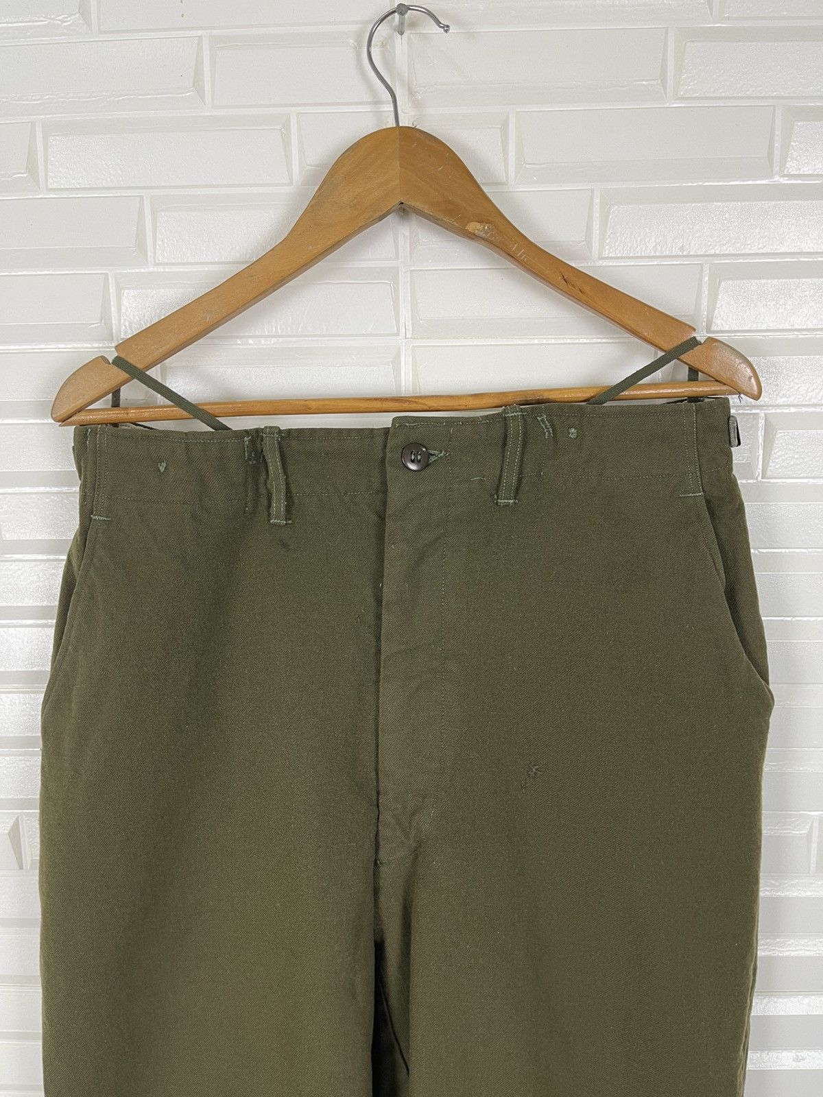 Vintage - 1970 World War II German Wehrmacht Uniform Pants - 7