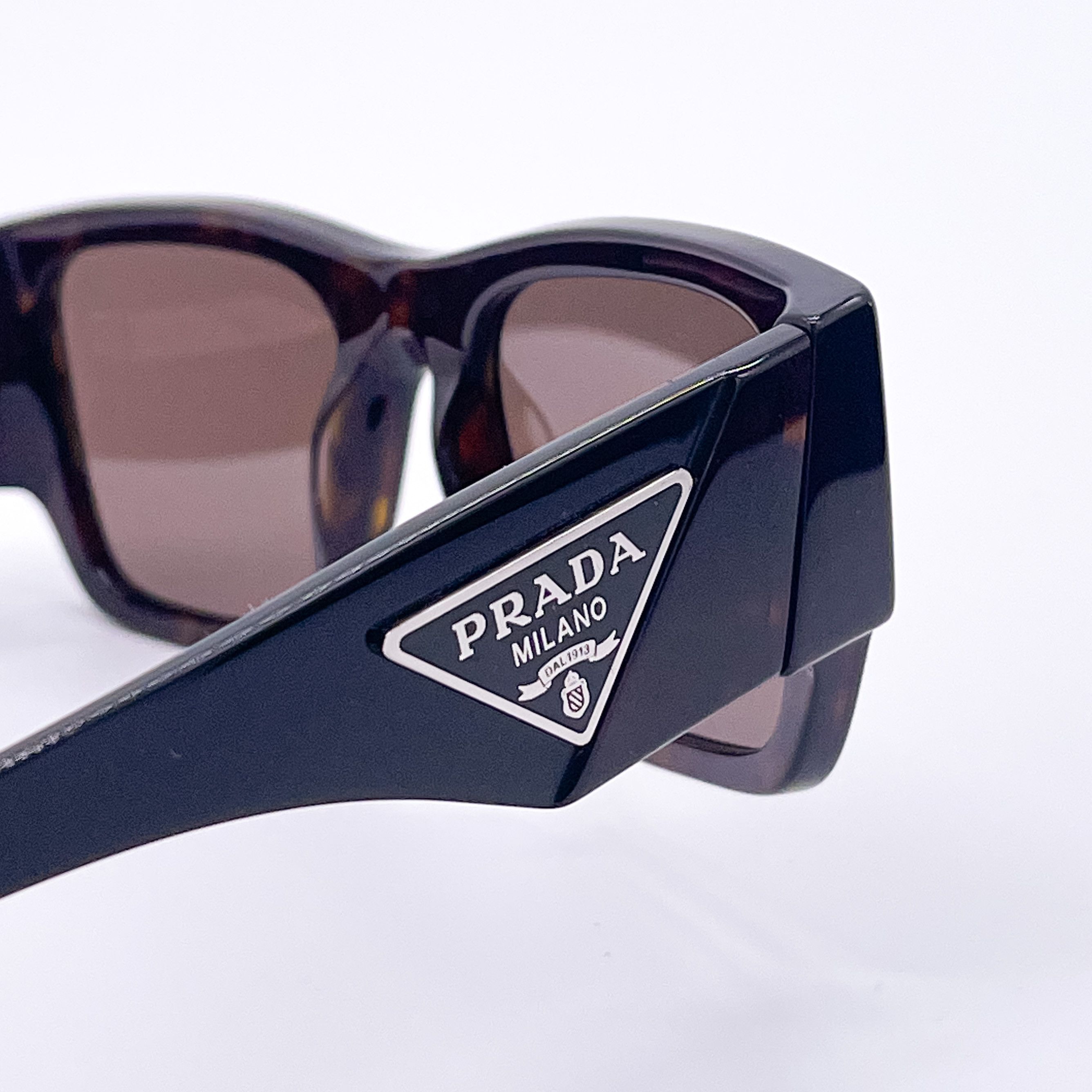 NEW PRADA PR10ZS 2AU06B PR 10ZS BROWN SPR 10Z SUNGLASSES - 10