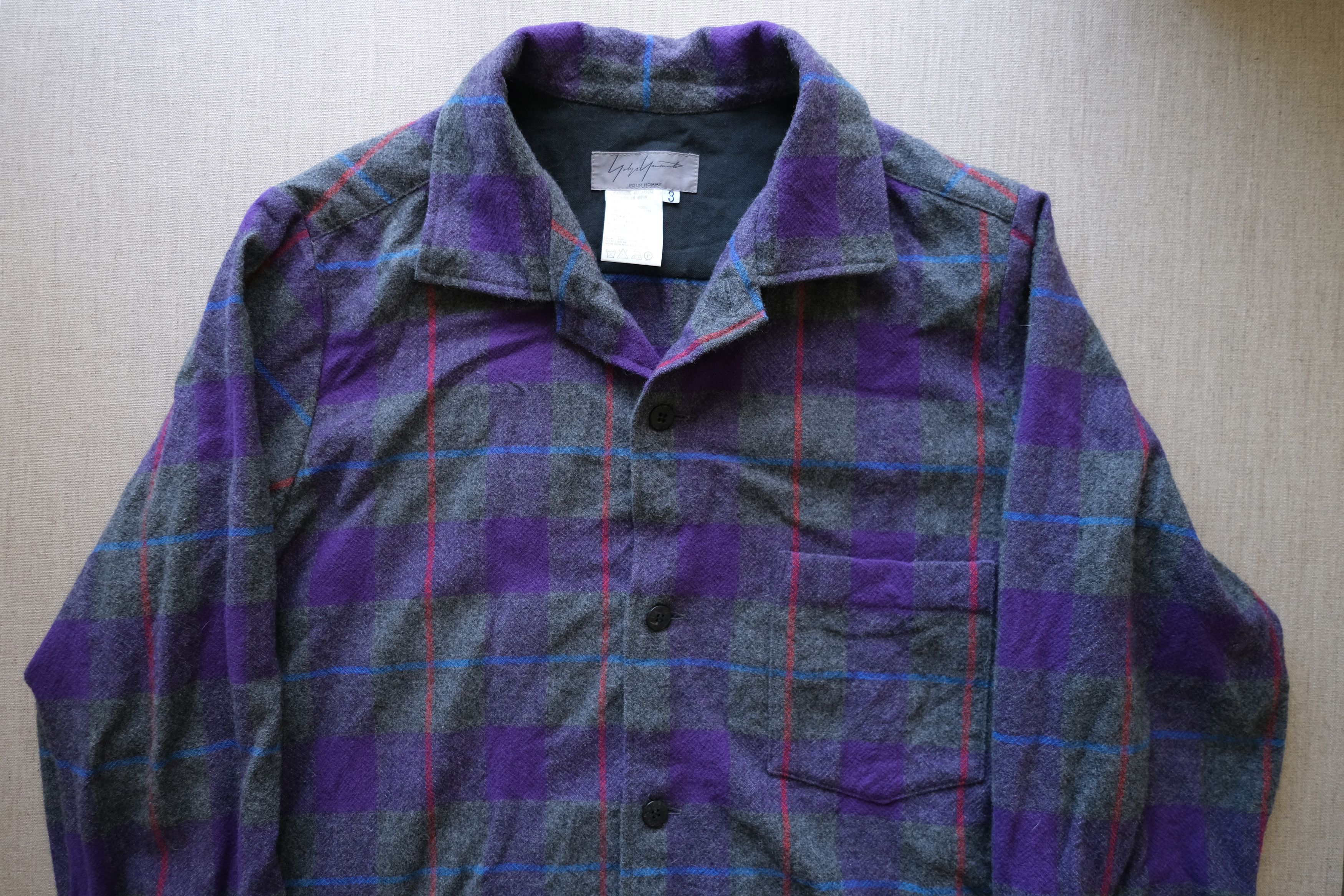 🎐 YYPH AW02 Flannel Plaid Shirt - 5