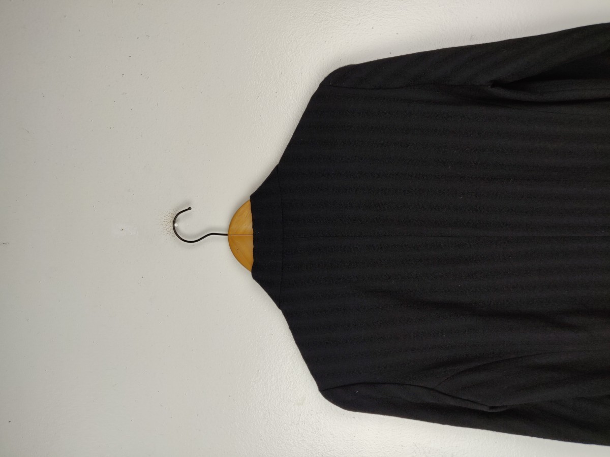 Designer - Sunaokuwahara Stripe Button Long Femme Coat - 11