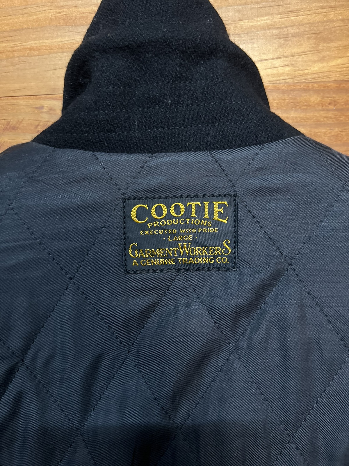 Vintage - ARCHIVE? COOTIE PRODUCTIONS GARMENT WORKERS WOOL JACKET