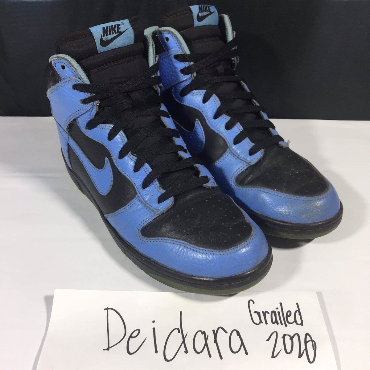 Dunk High Black/ University Blue - 1