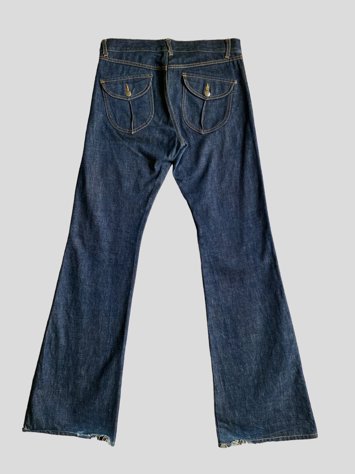 Vintage - Flared Katharine Hamnett London Bush Pant Boot Cut Denim - 2