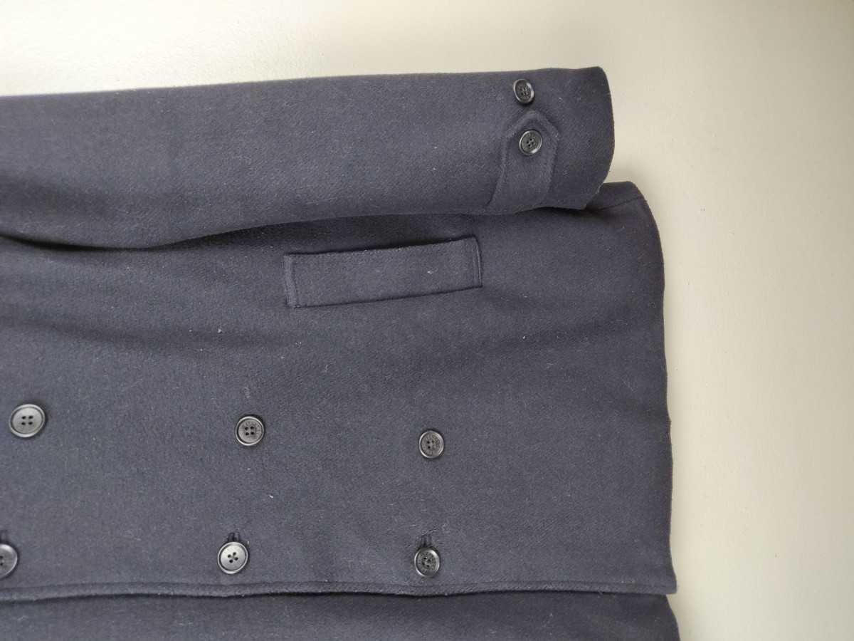 Armani - Exchange Peacoat Navy Double Breast Jacket - 7