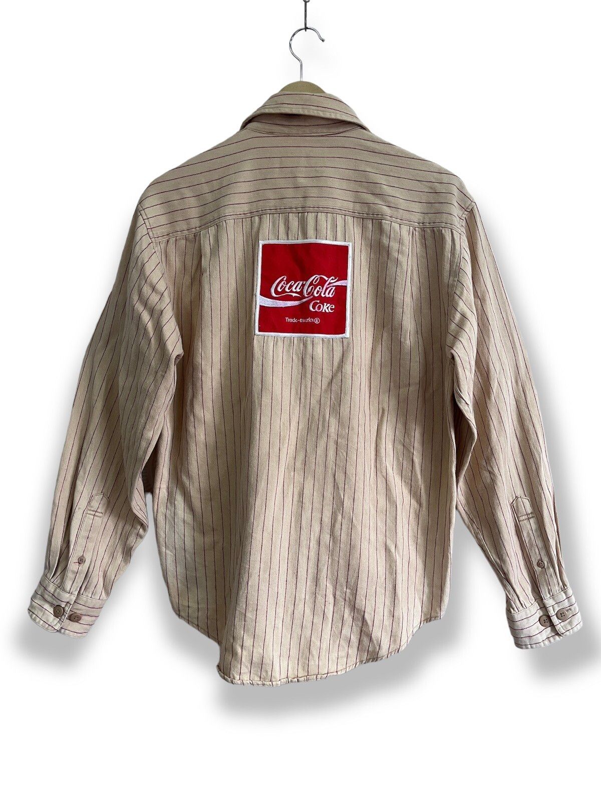 Vintage Coca Cola Hickory Buttons Up Shirt - 1