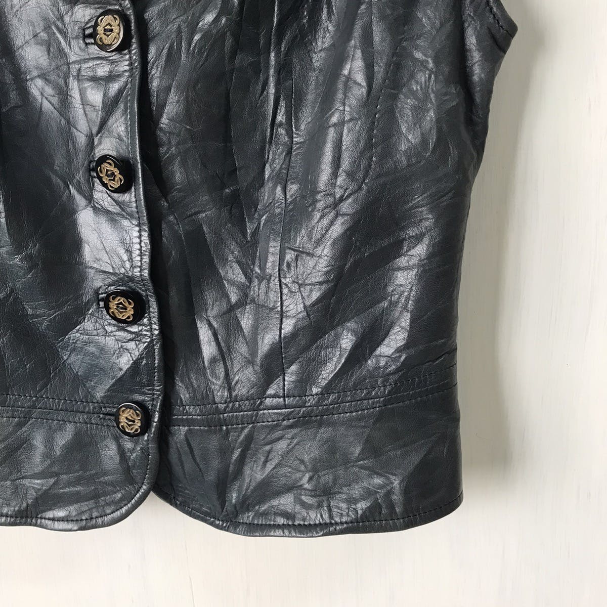💥Loewe Leather Vest - 5