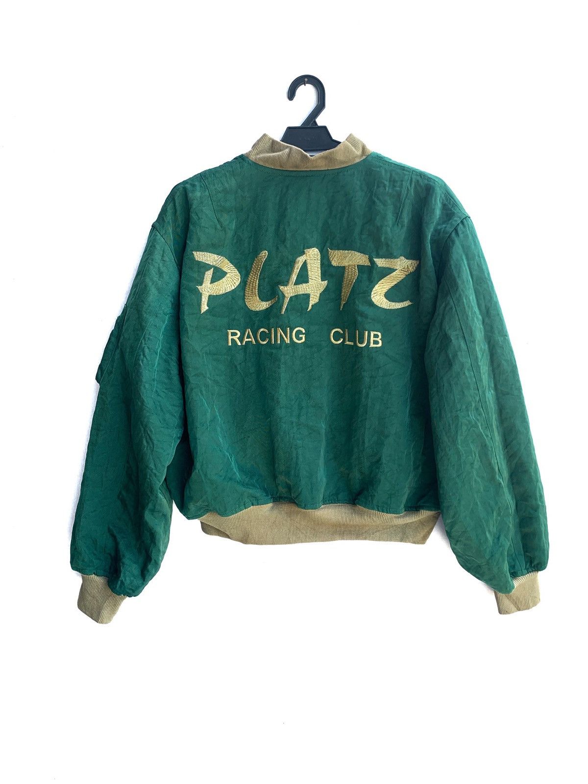 Vintage - PLATZ Racing Club Reversible Bomber Jacket - 1