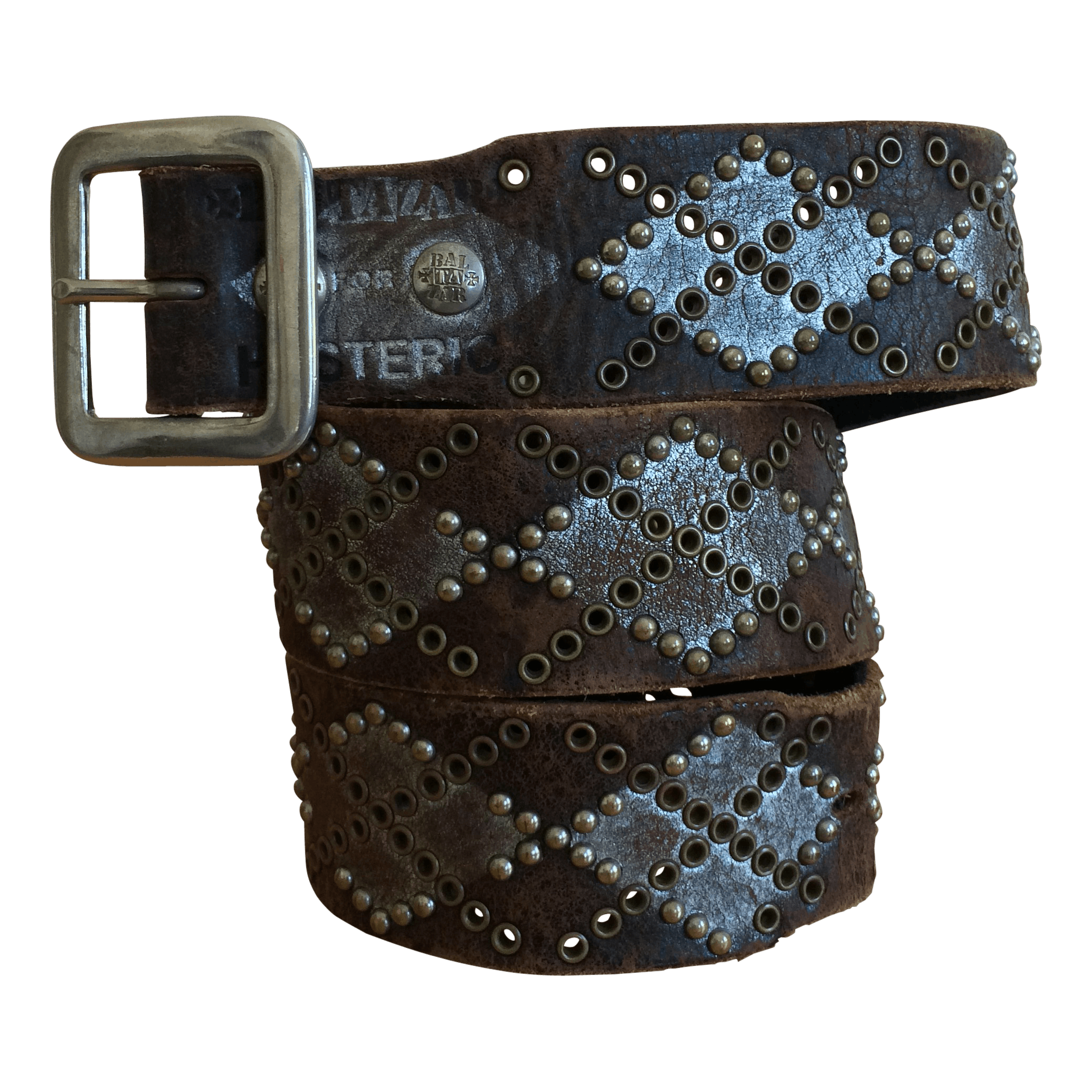 Hysteric Glamour x Baltazar Studded Leather Belt - 1