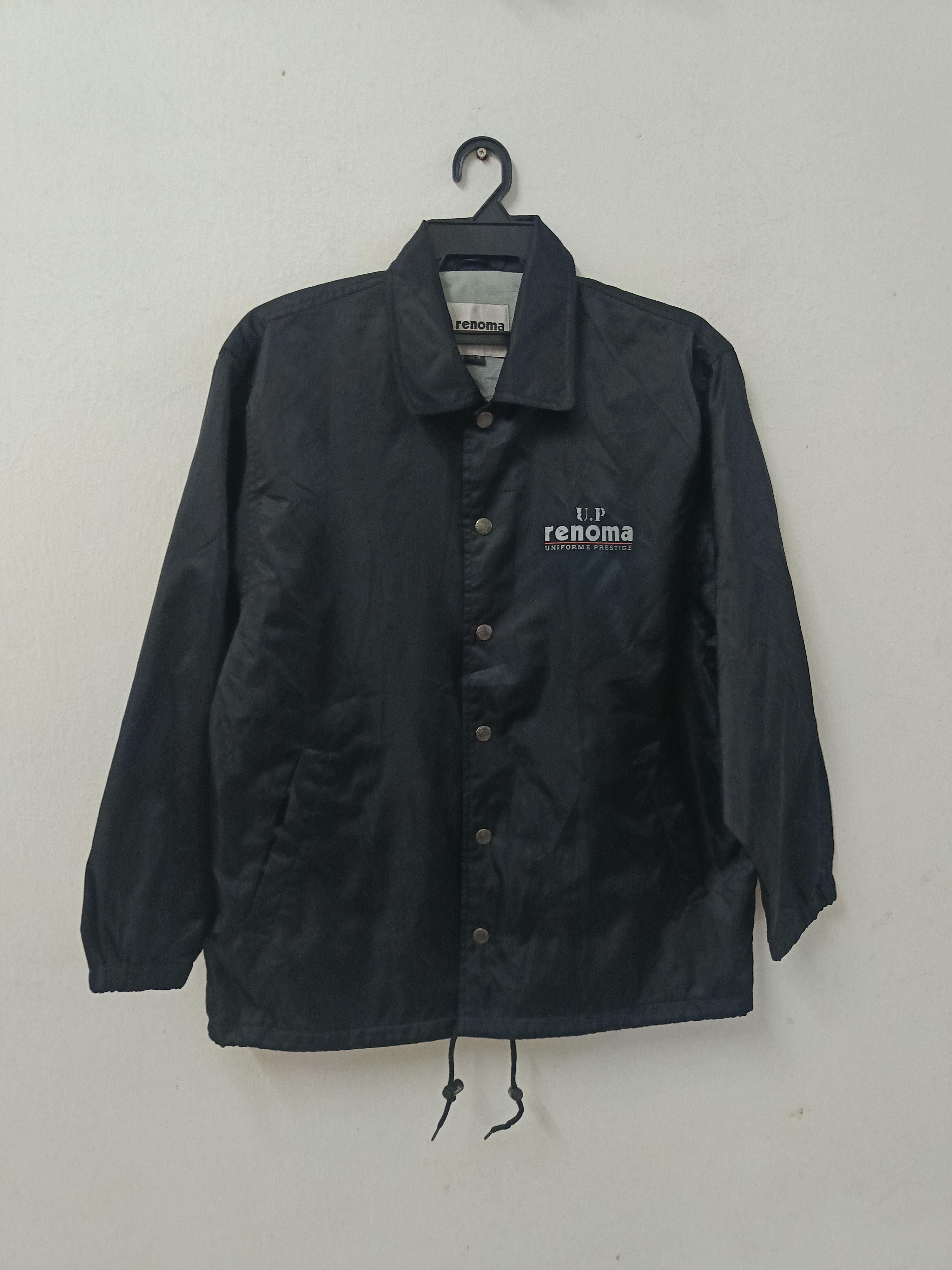 Vintage U.P Renoma Coach Big spelled Out Jacket - 2