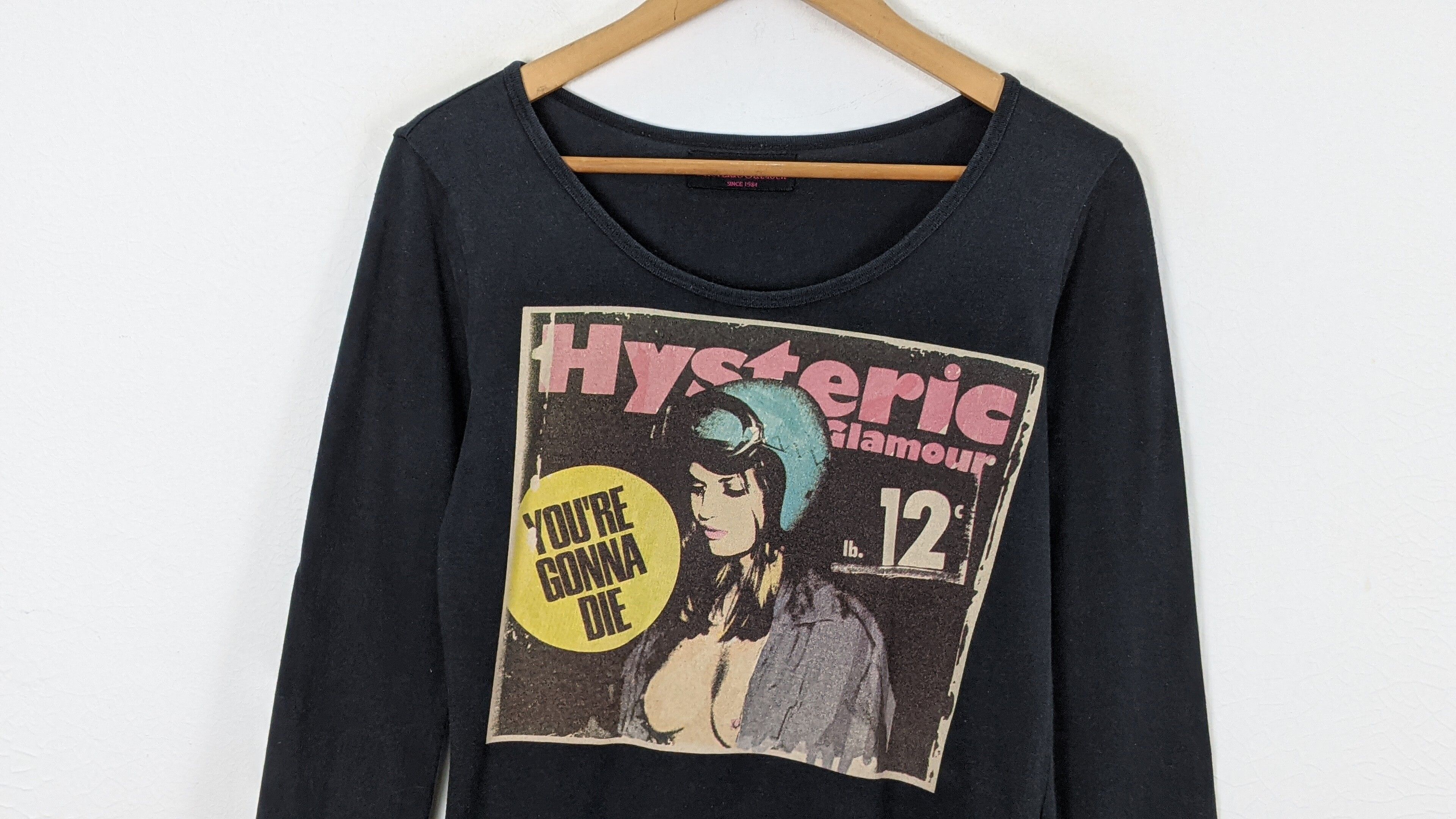 Hysteric Glamour You're Gonna Die shirt - 2