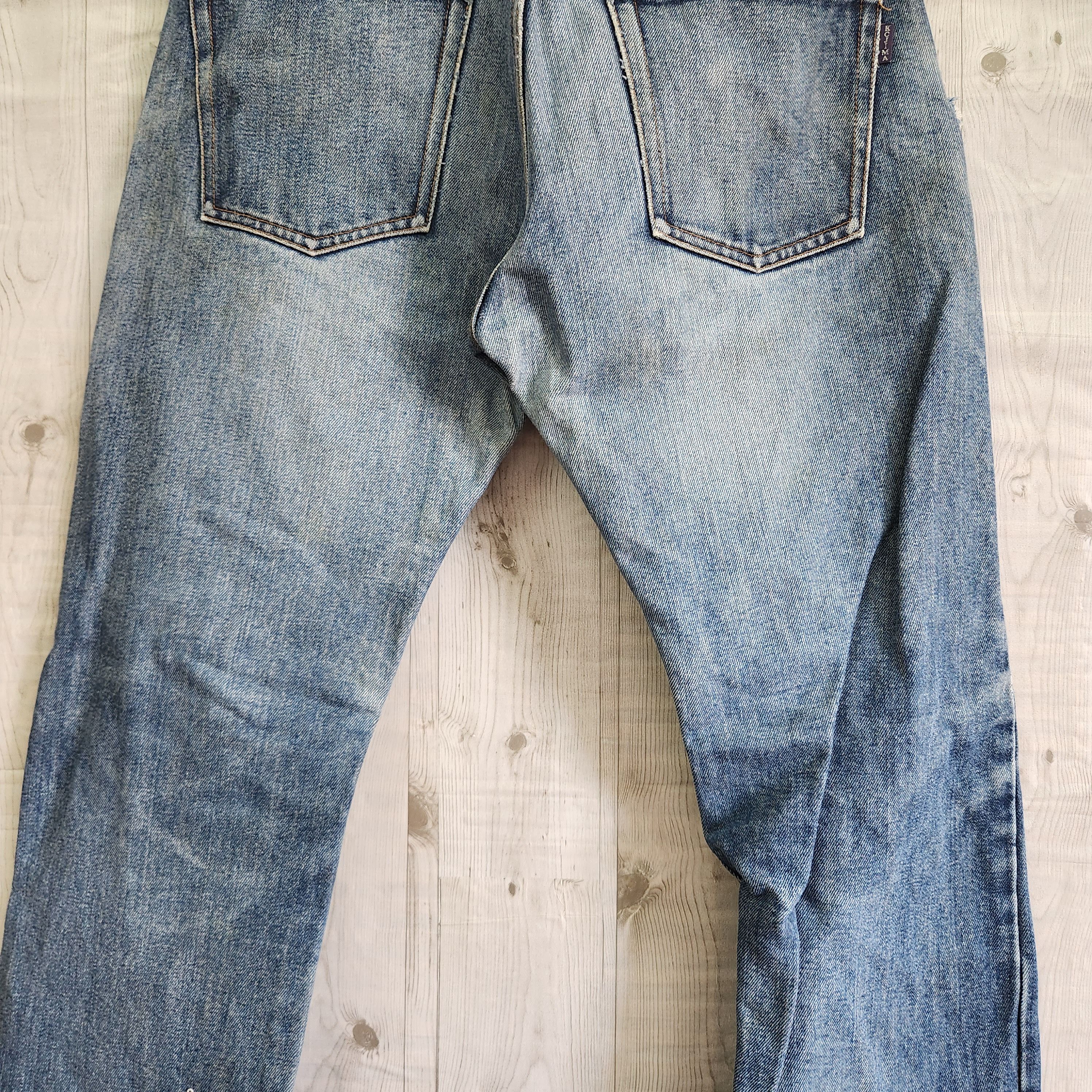 Japan Blue - Kojima Genes Japan Vintage Denim Blue Jeans Ripped - 8