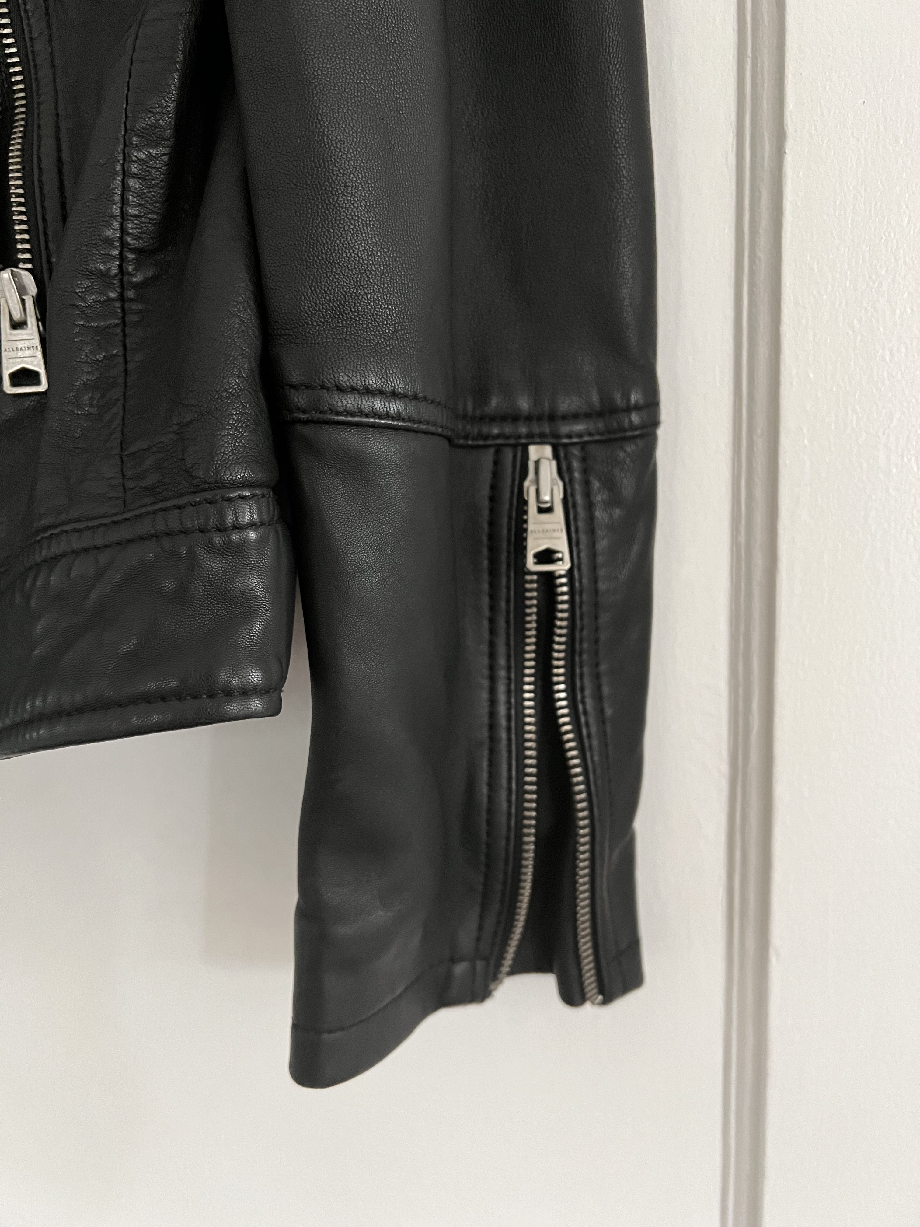 Allsaints - Allsaints Taro Leather Biker Jacket - 6