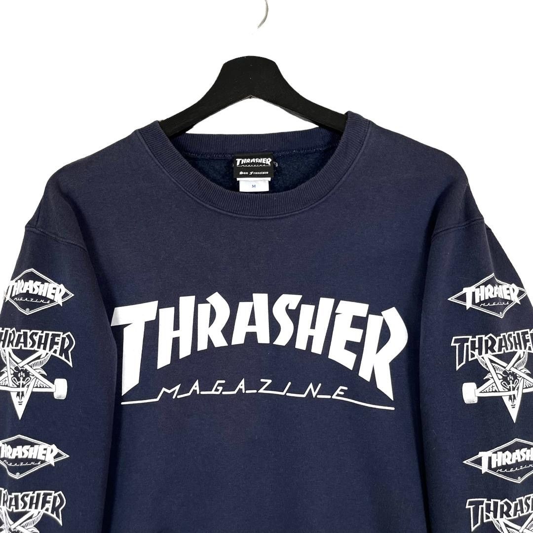 Vintage Thrasher Magazine SanFrancisco Skate Goat Sweatshirt - 3