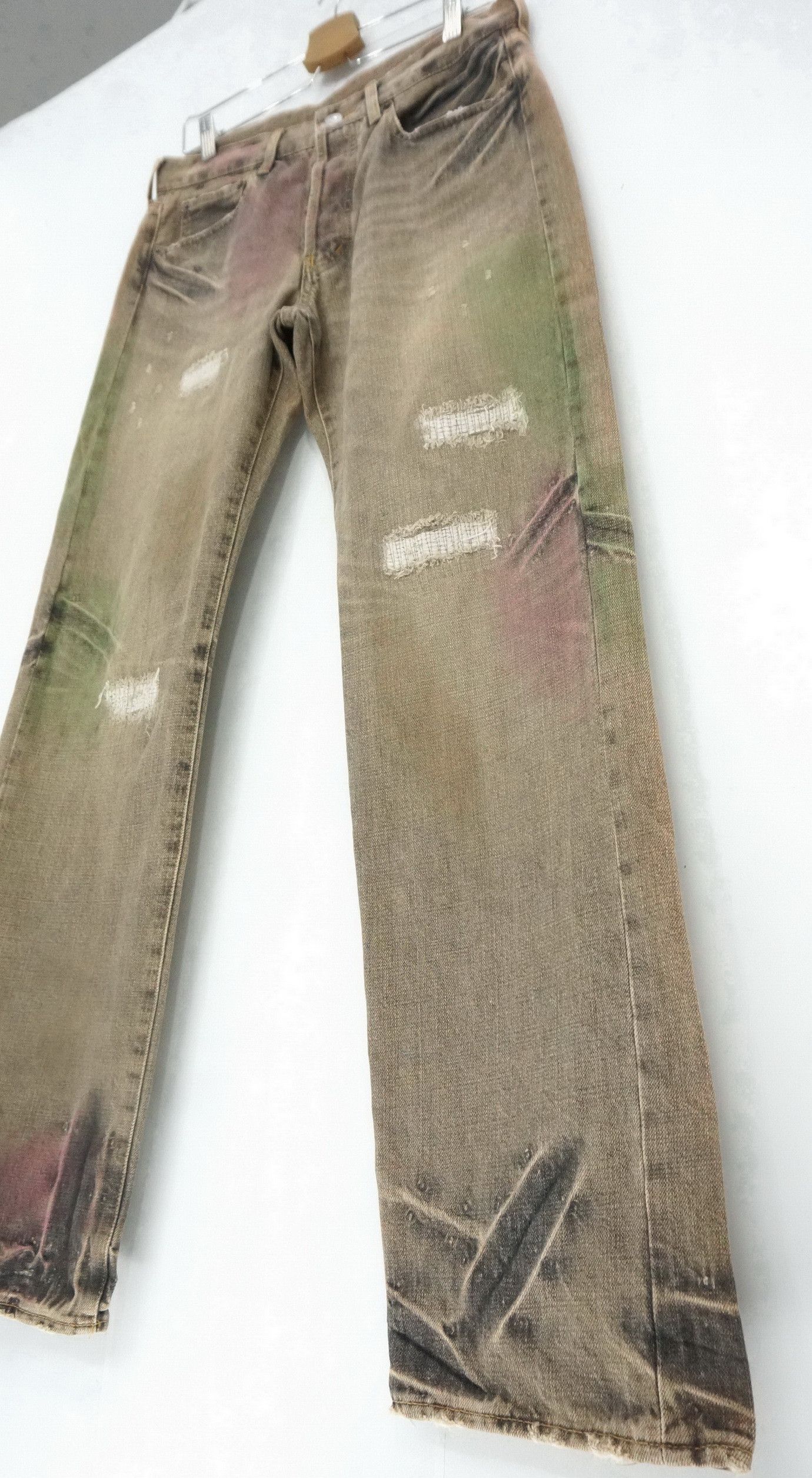 TAKEO KIKUCHI Distressed Vintage Jeans - 2