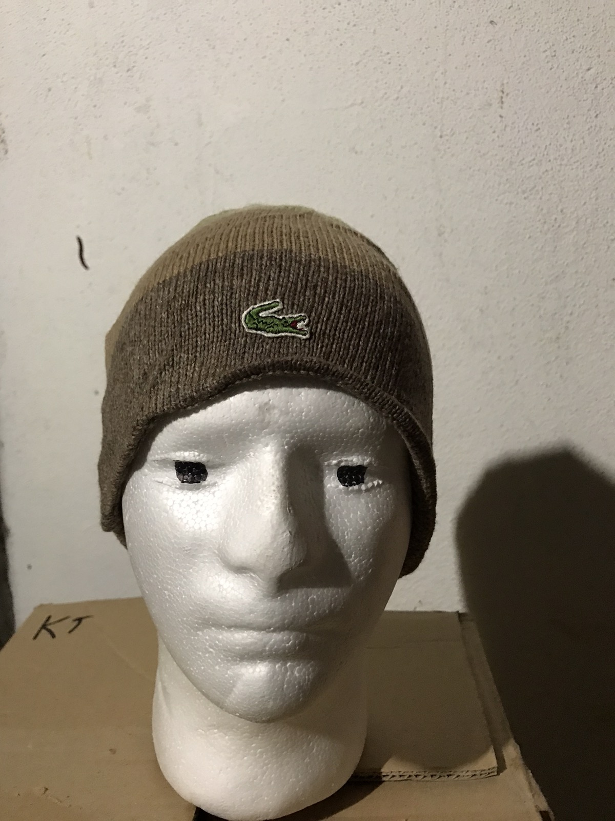 Lacoste Beanie Hat Embroid logo - 1