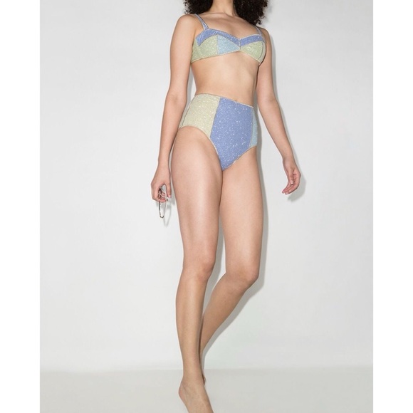 Oséree SS21 Shine Coloré High Waisted Bikini - 7