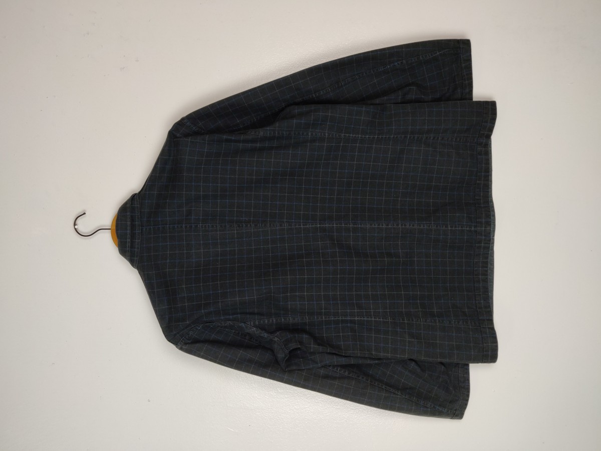 Chaps - CRL Checkered Plaid Tartan Light Outerwear Jacket - 7