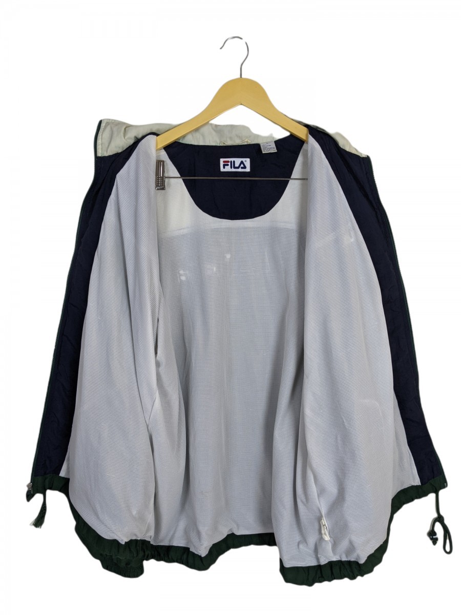 Fila - 90s Oversized Sweater Light Jacket Nylon - 9