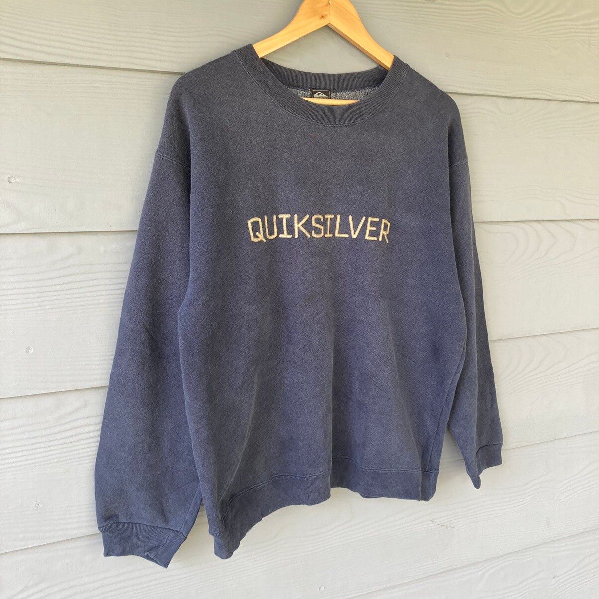 Vintage Quicksilver Big Logo Sweatshirt Made in Japan - 2