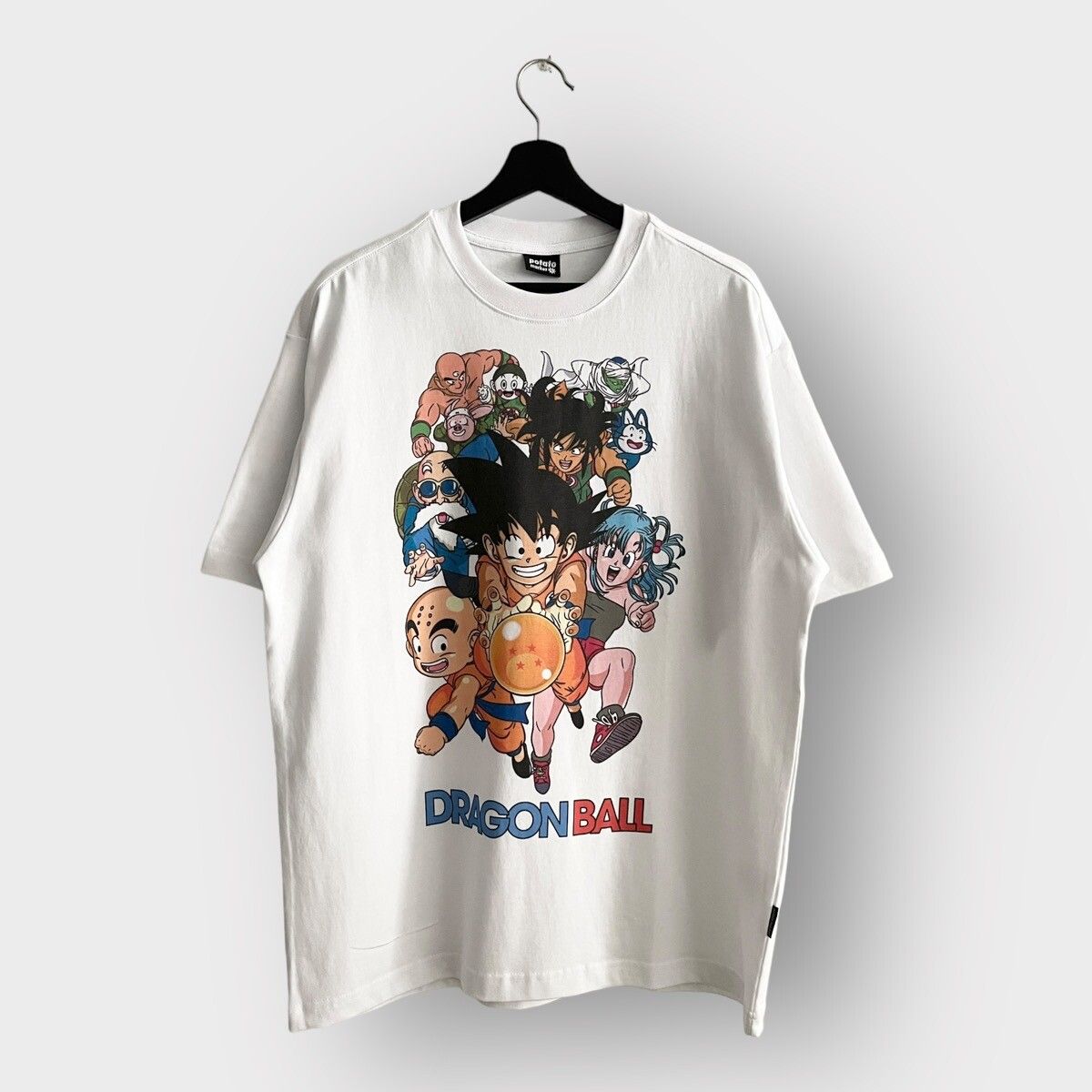 Japanese Brand - STEAL! Y2K Dragon Ball Family Characters Tee (L) - 2