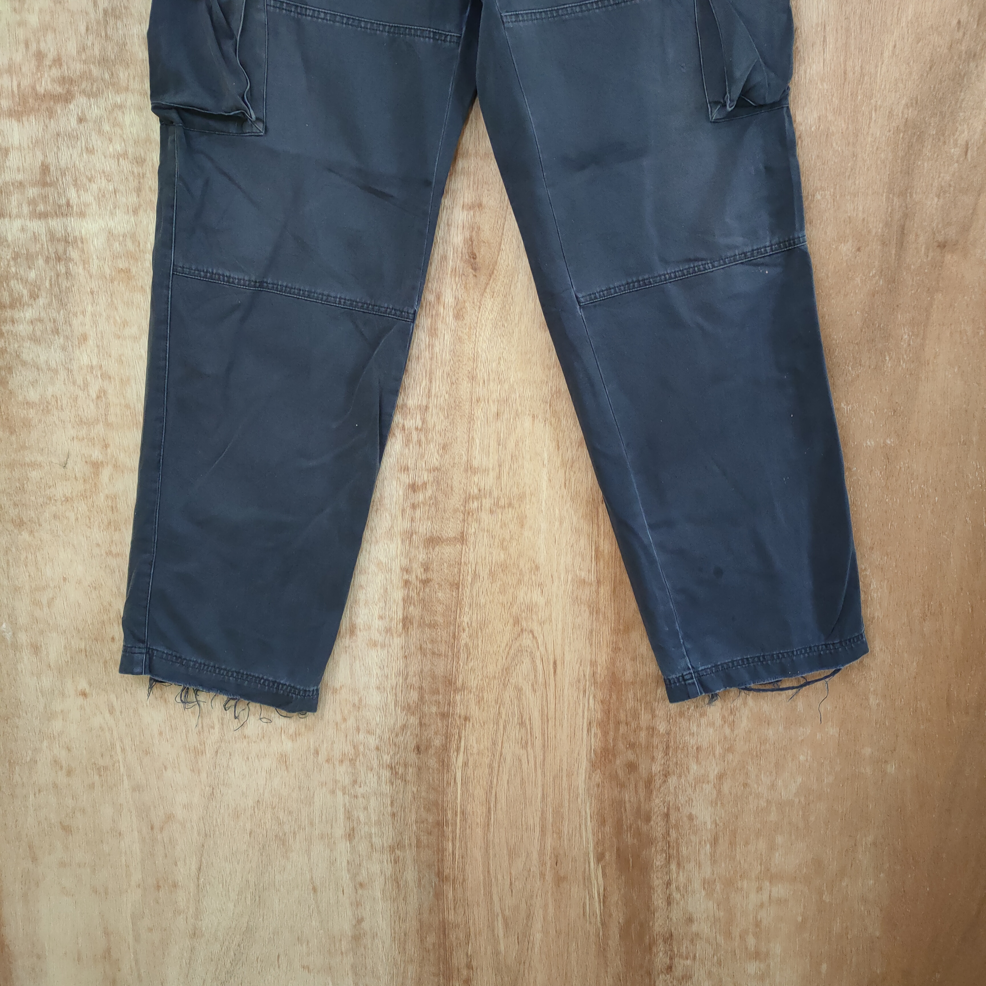 Vintage - NAVY WORKWEAR CARGO PANTS - 5