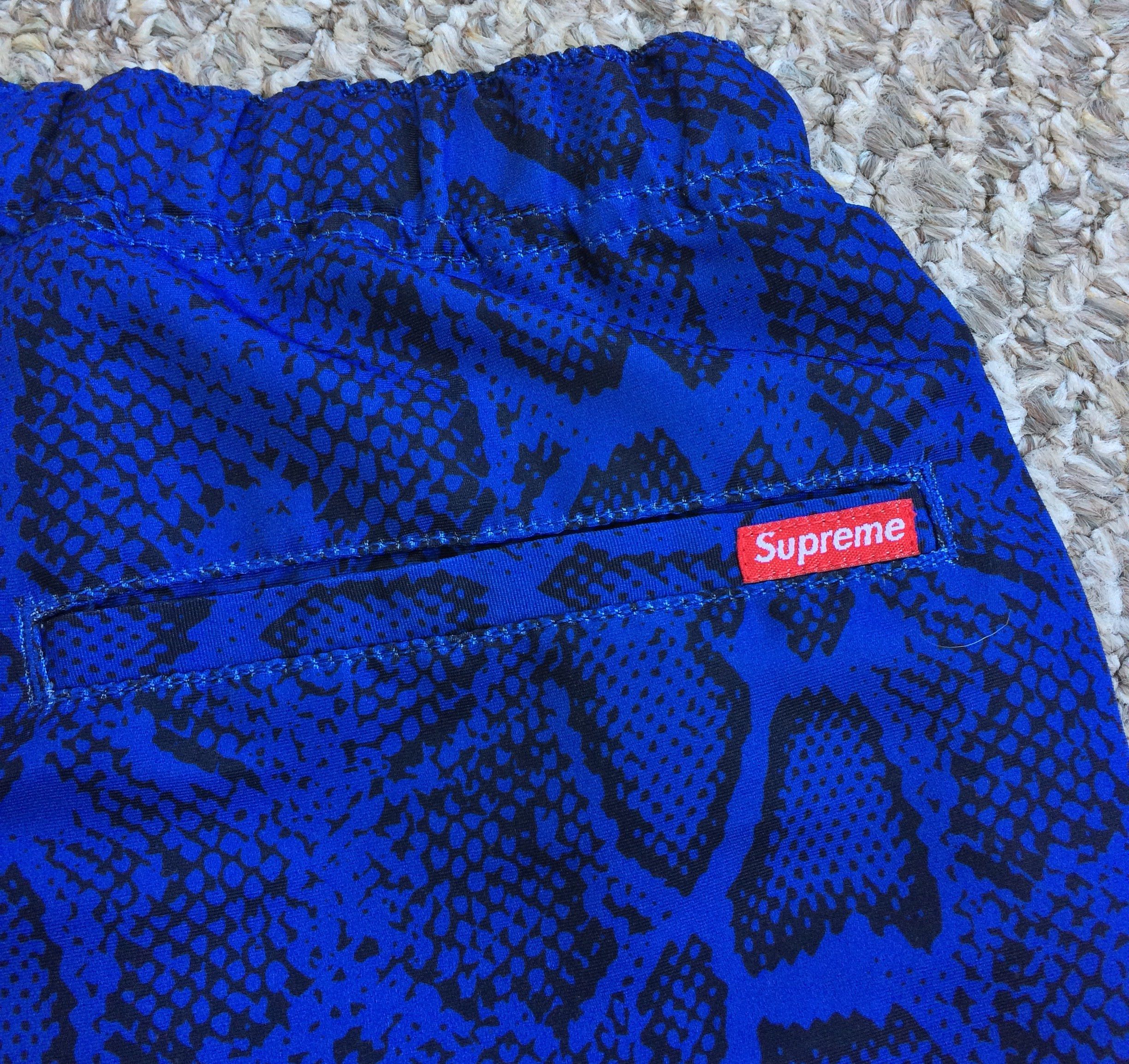 S/S 2012 Supreme Snakeskin Belted Shorts - 5