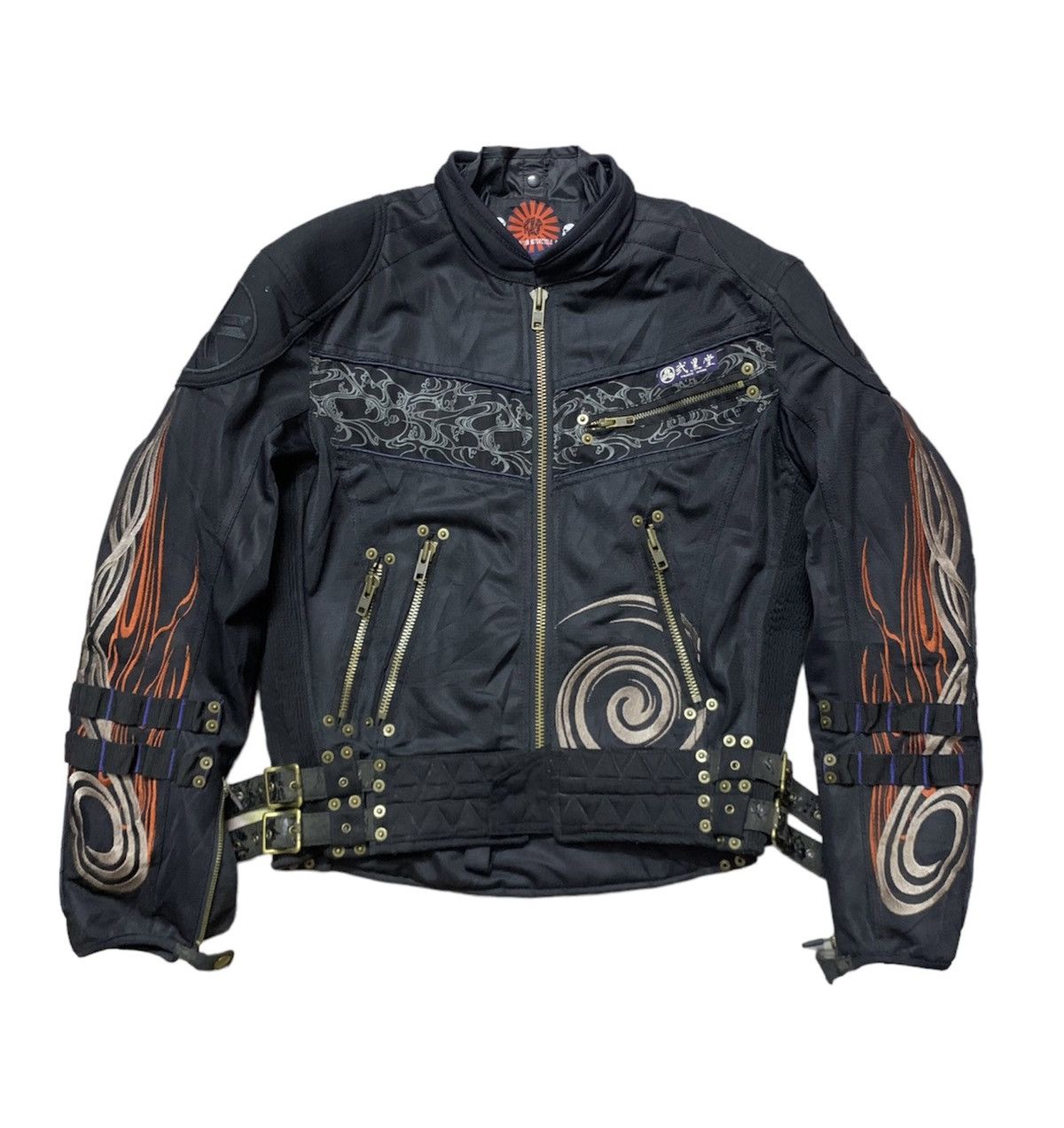 Japanese Motorcycle Nishiki Ride Padding Jacket - 1