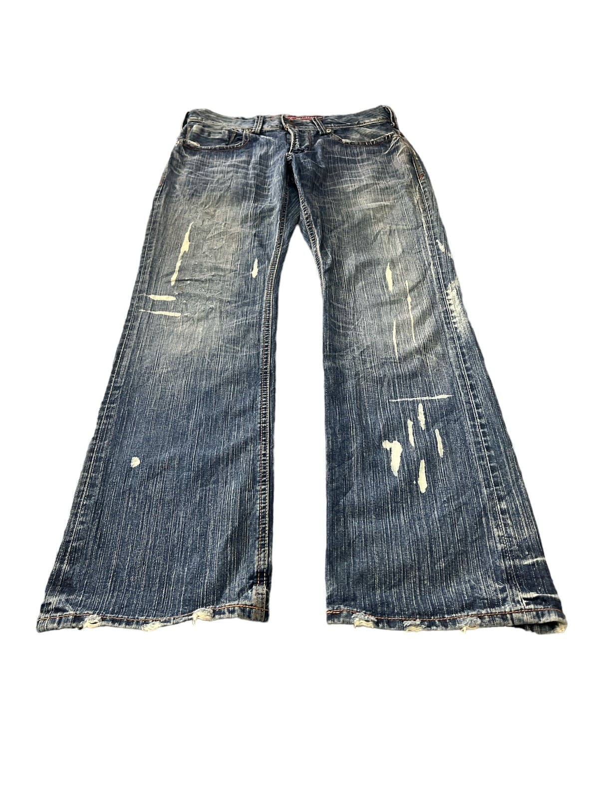 Hysteric Glamour FLARED💥LIBERTO PAINTER DISTRESSED DENIM PANT