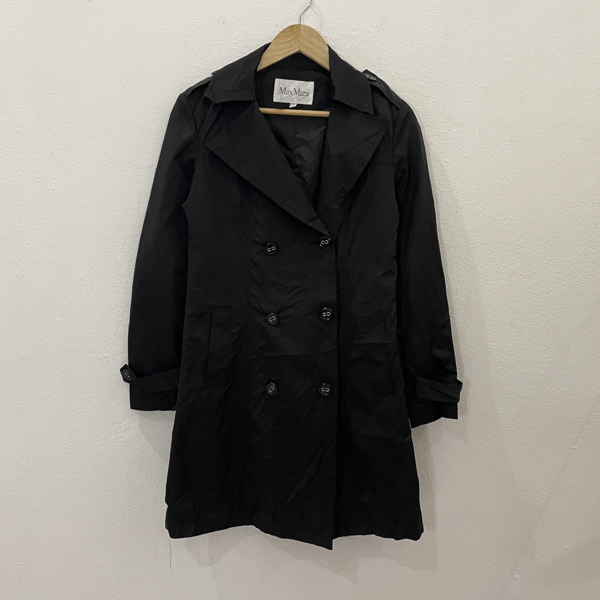 Vintage Maxmara Trench Coat Jacket - 1