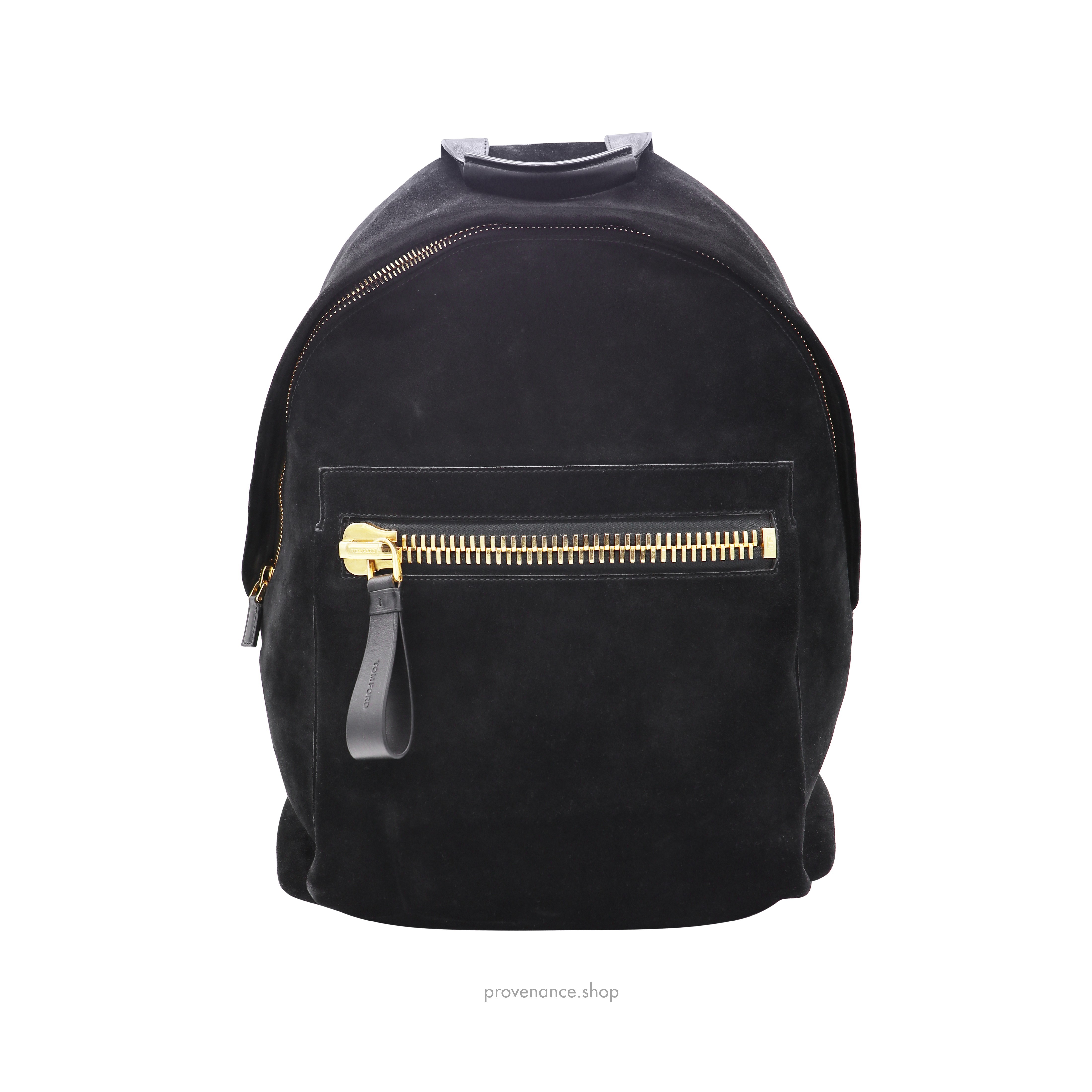Buckley Backpack Bag - Black Suede - 3