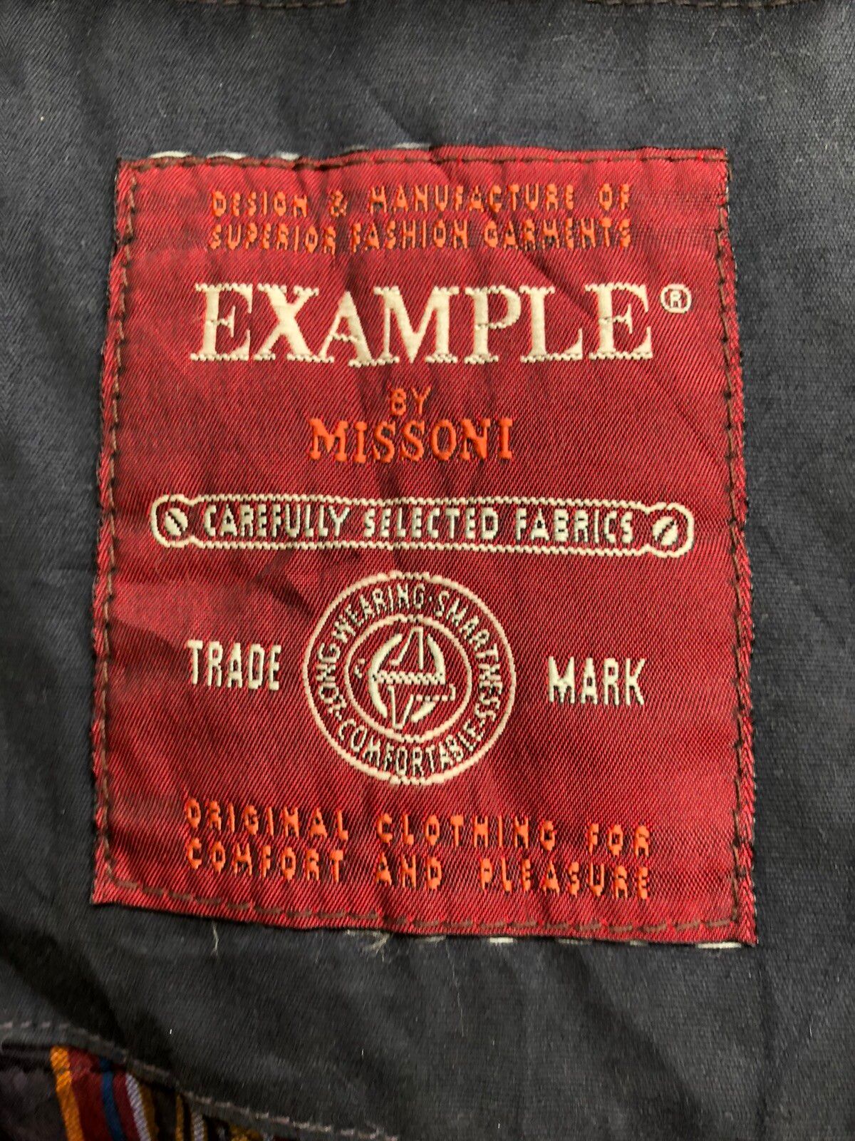 Rare Vintage Example By Missoni Weathered Jacket - 9