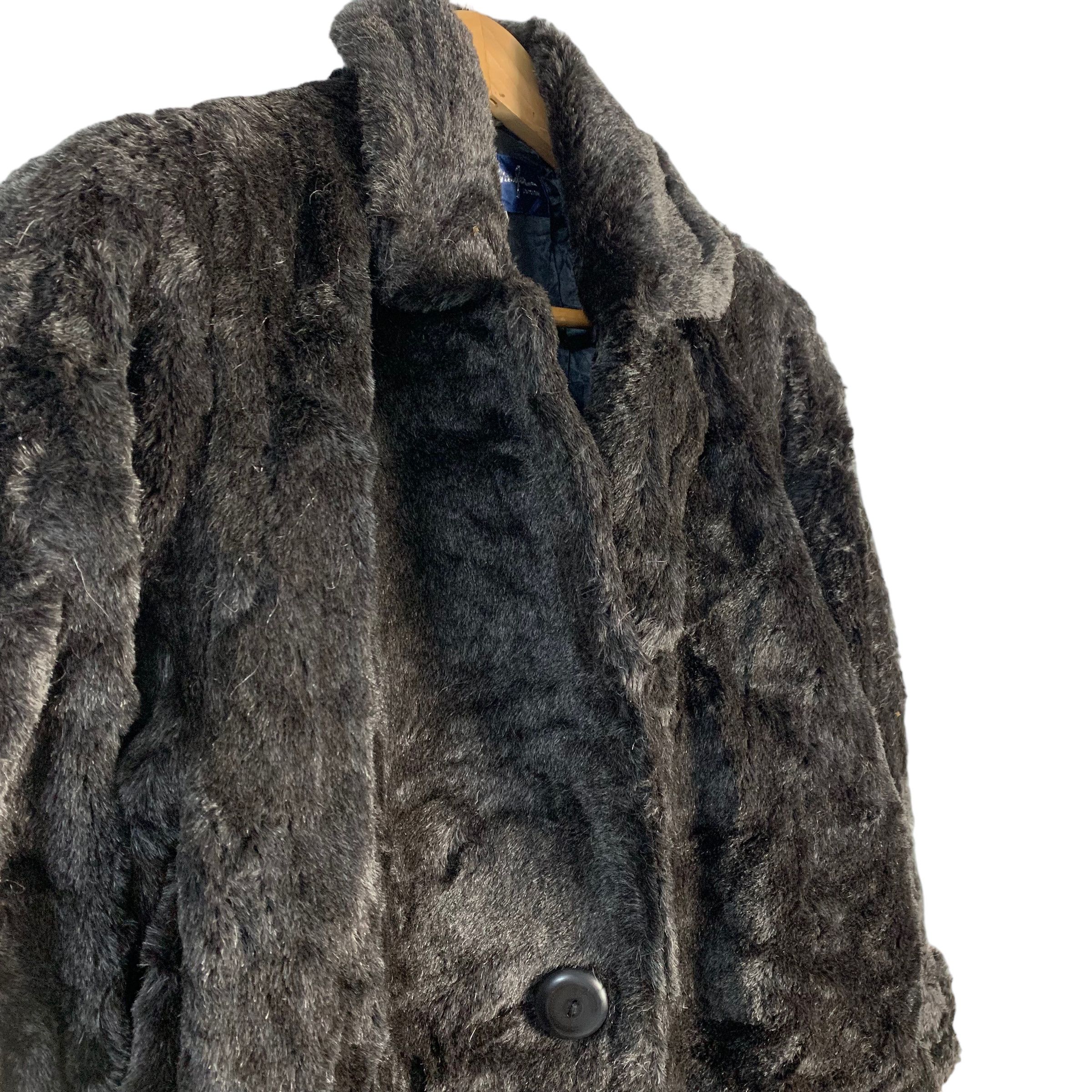 Vintage Thierry Mugler Fur Coat - 4