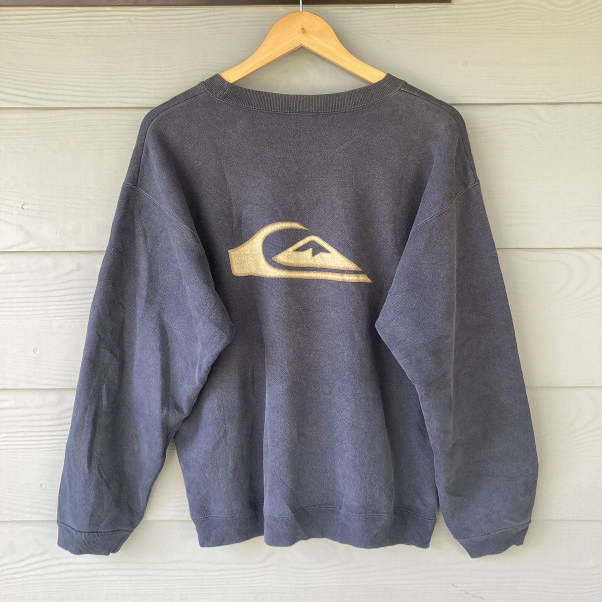 Vintage Quicksilver Big Logo Sweatshirt Made in Japan - 6