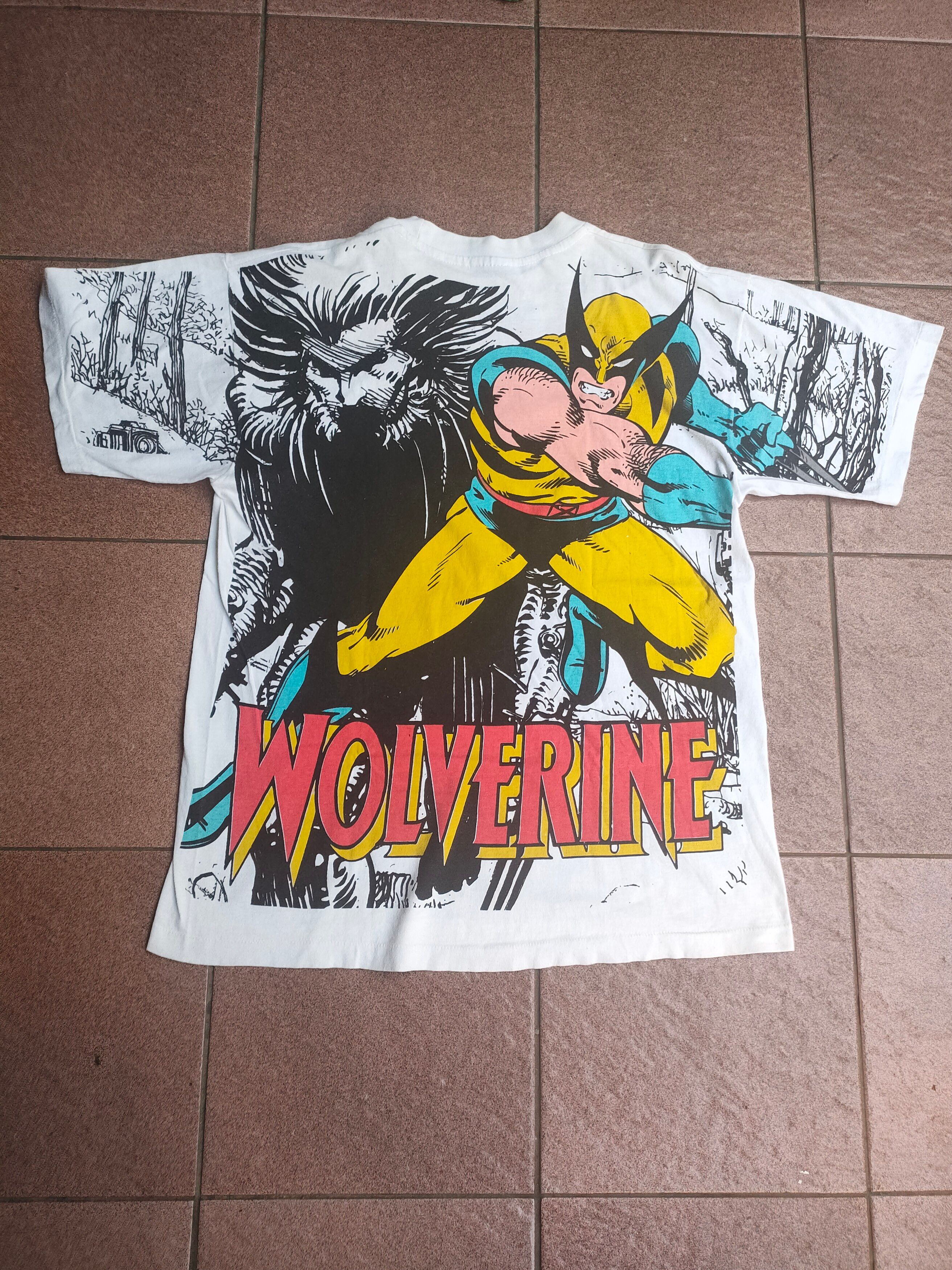 Vintage Wolverine All Over Print - 7