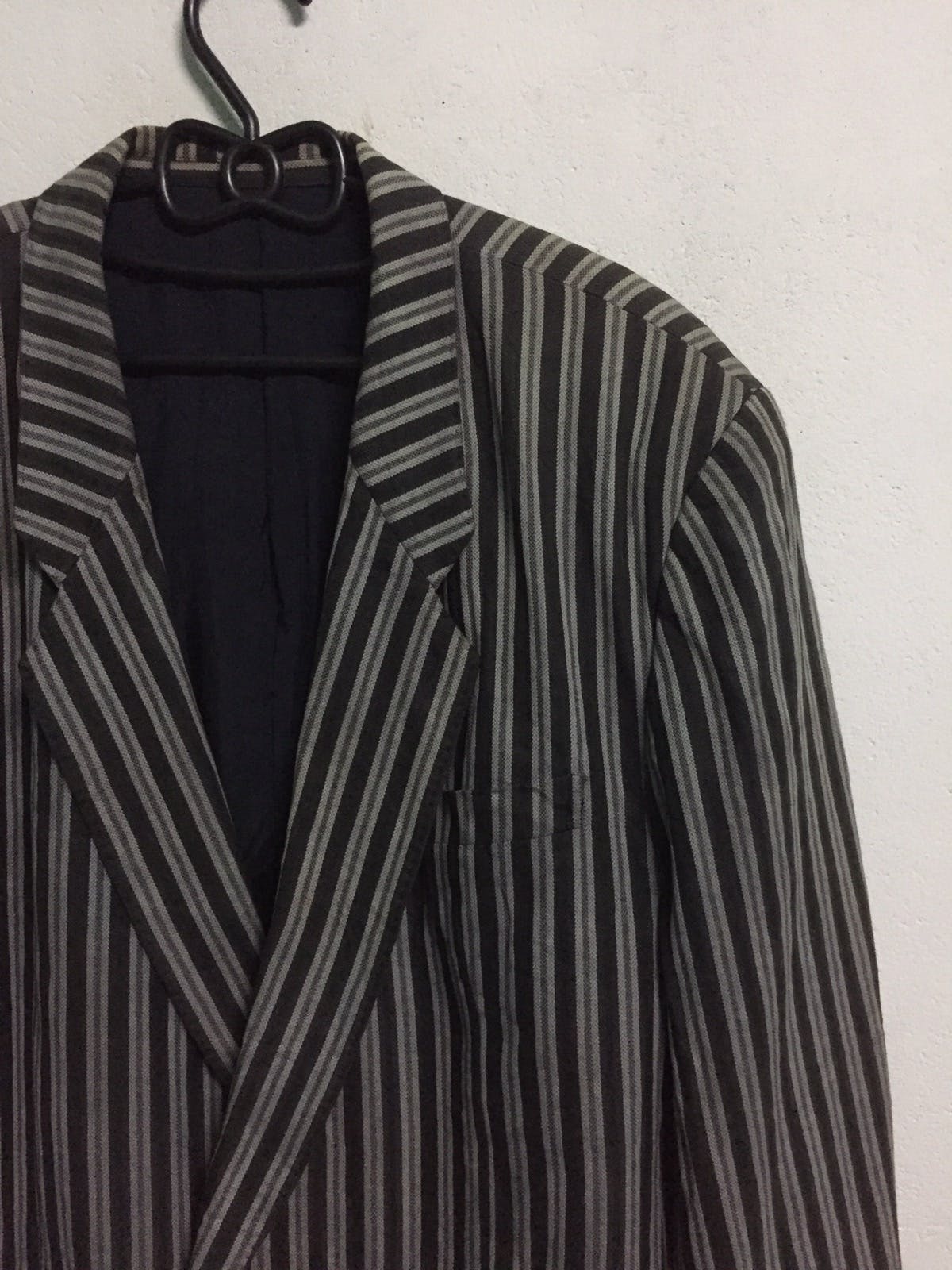 Kenzo Zebra Stripes Jacket Coat Made in Japan - 2