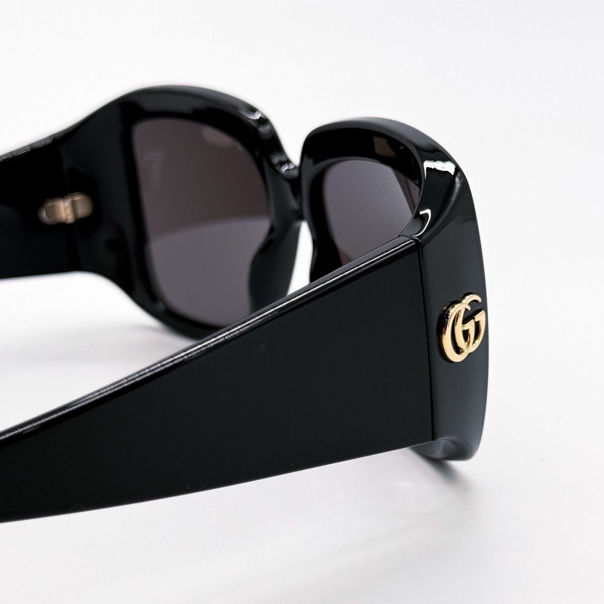 NEW GUCCI GG1402S 001 OVERSIZED WOMEN BLACK SUNGLASSES GUCCI - 12