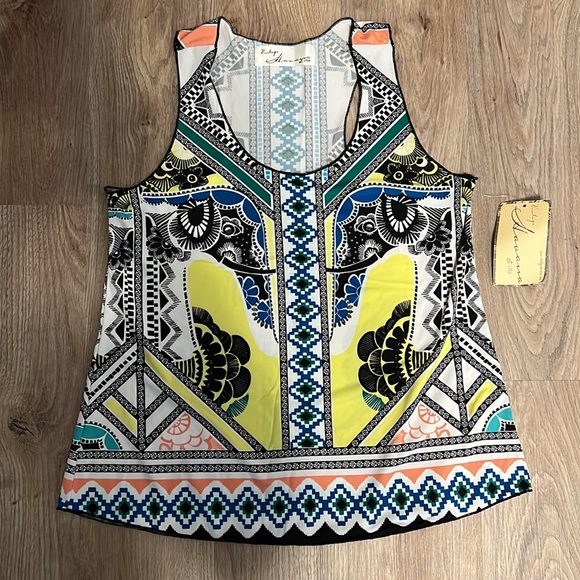 Vintage Havana Printed Tank Top - 6