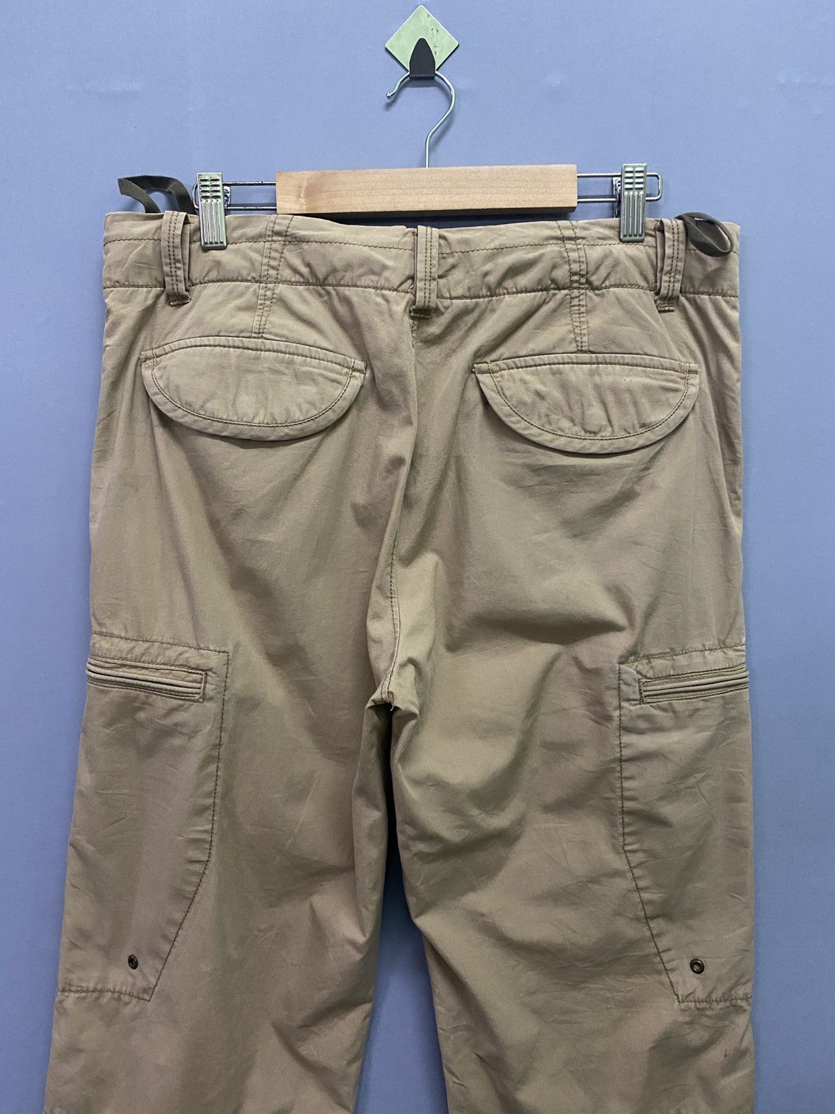 Vintage GAP Cargo Multi Pocket Tactical Parachute Pants - 11