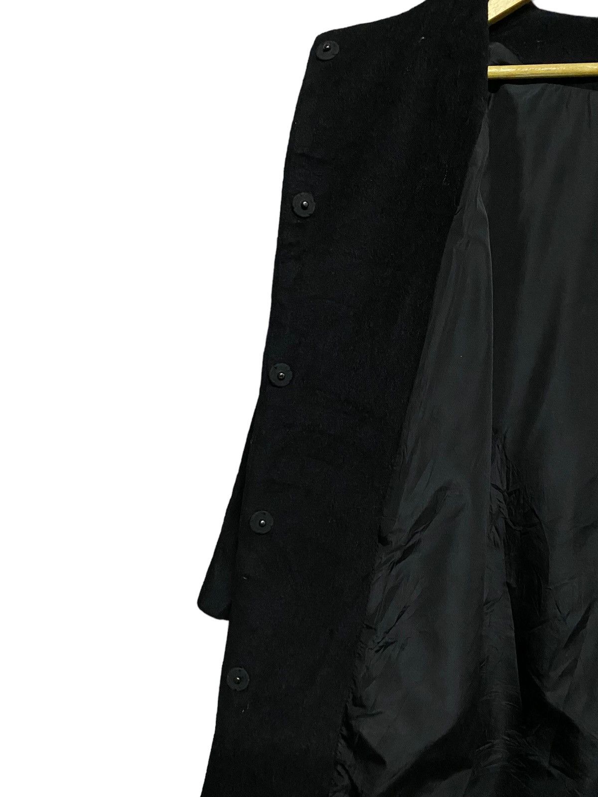 Authentic🔥Dolce & Gabana Long Coat With Mink Fur Over-Pocket - 9