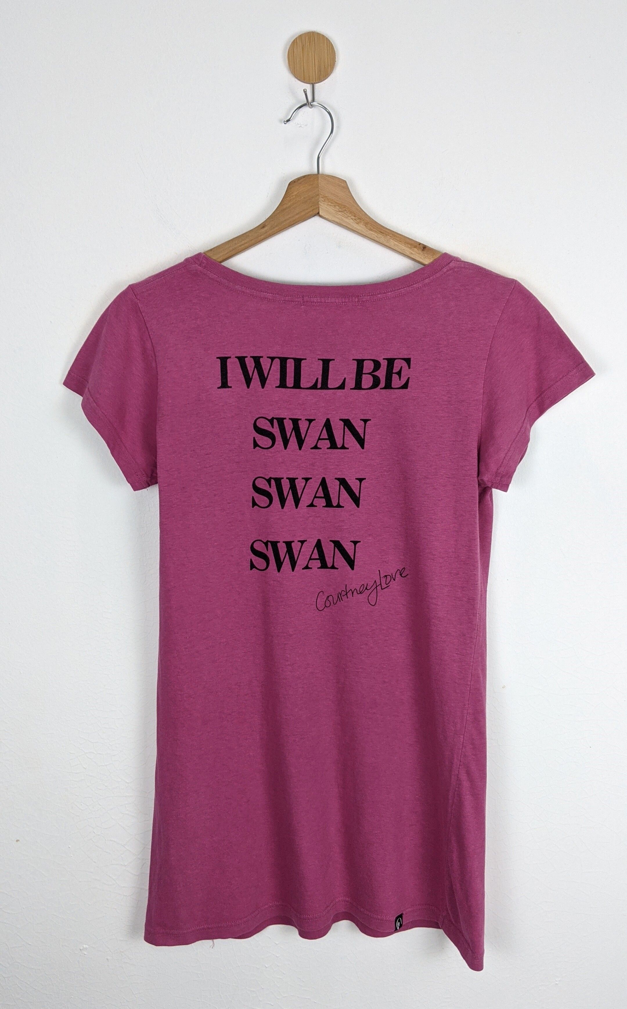 Hysteric Glamour x Courtney Love Hole I Will be Swan shirt - 2