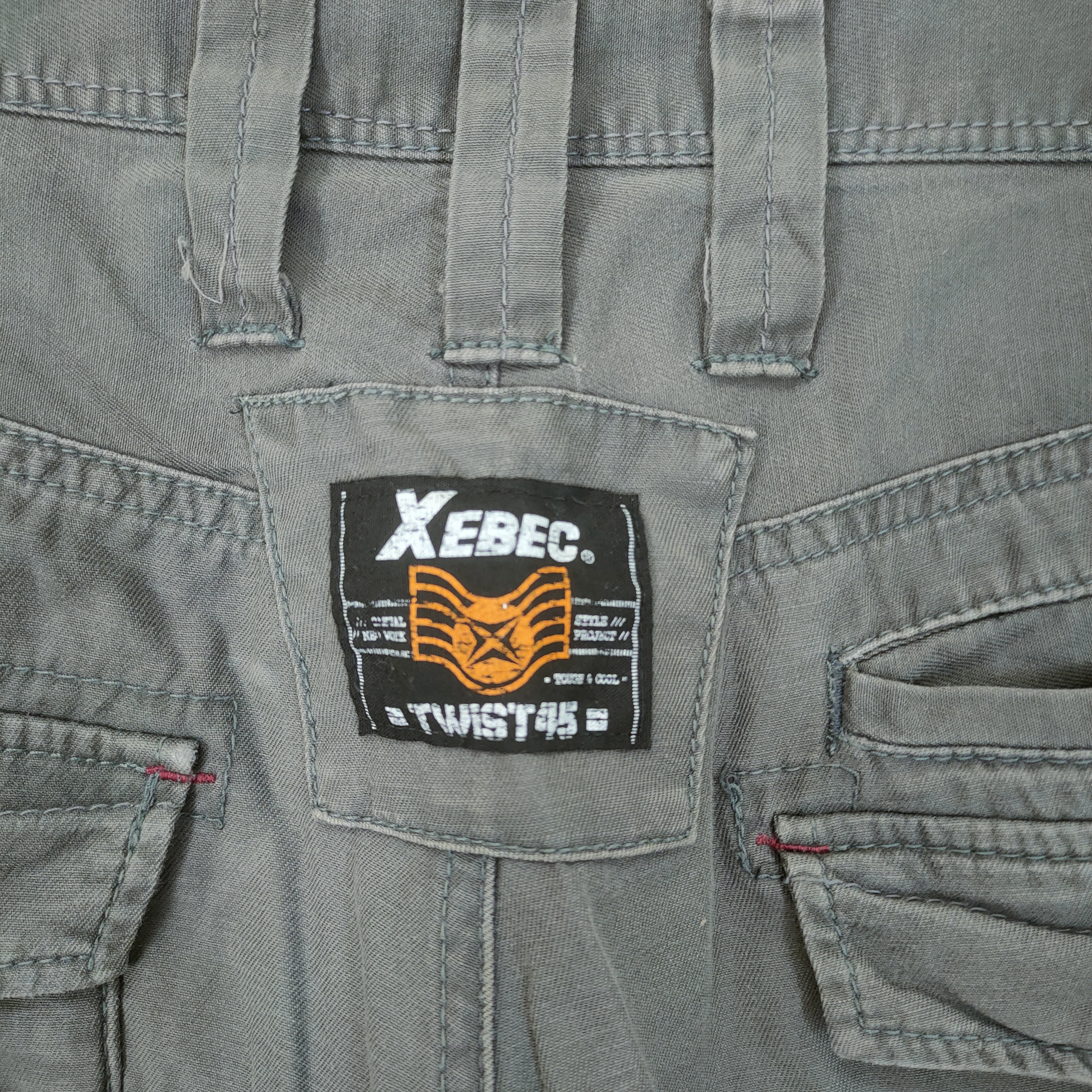 Vintage - VINTAGE XBEC FADED WORKWEAR CARGO PANTS - 10