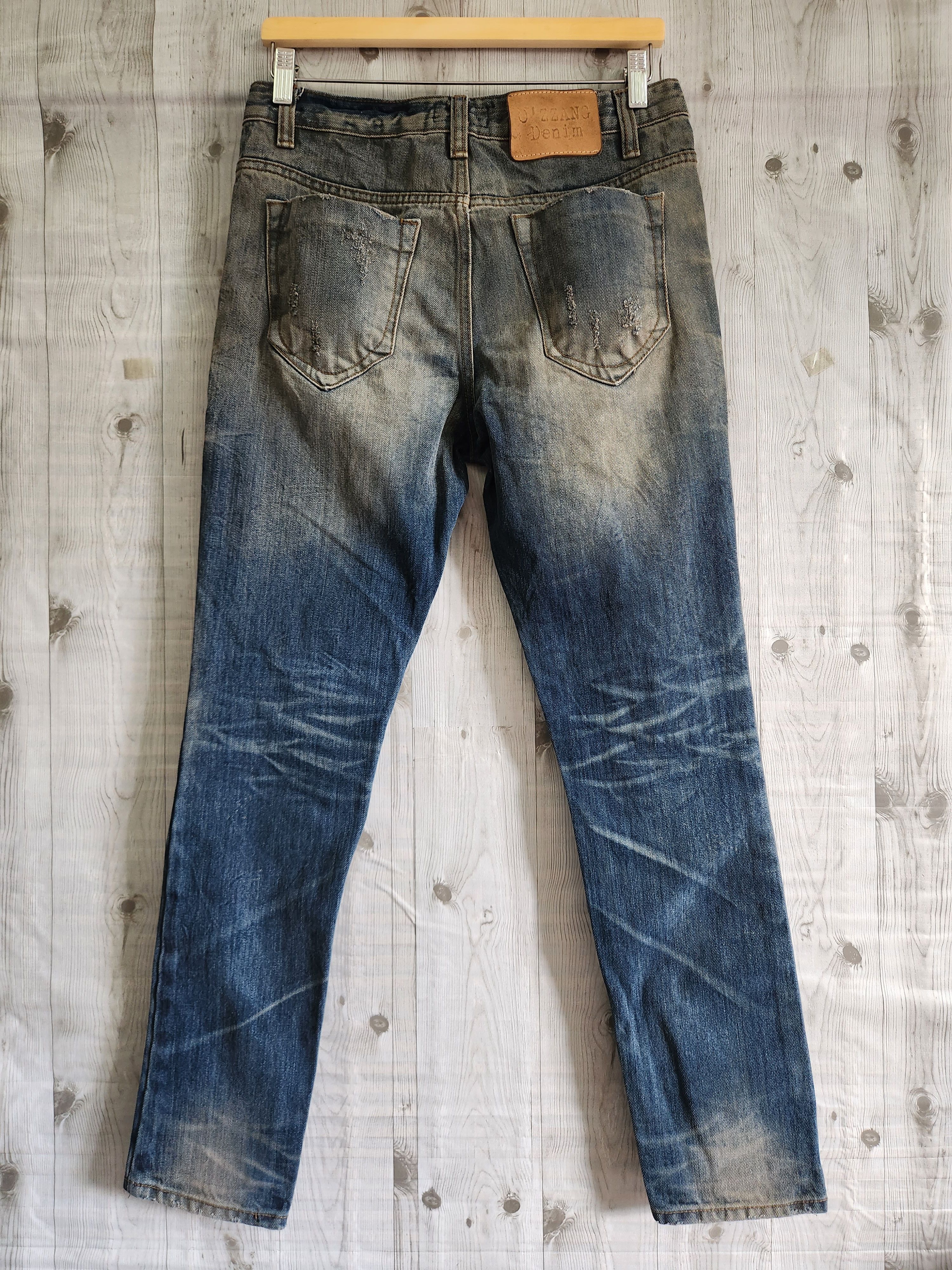 Japanese Brand - Distressed Ozzang Denim Japan Jeans - 12