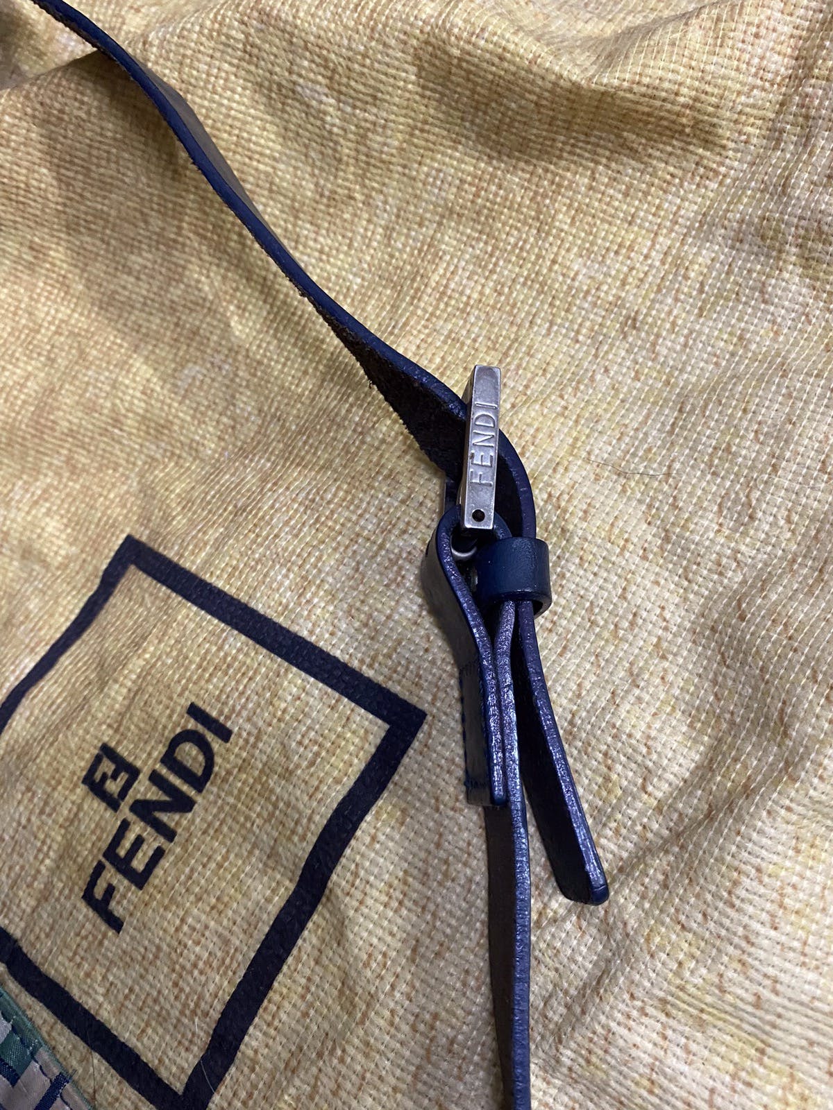 Authentic Fendi Monogram FF Shoulder Bag - 10